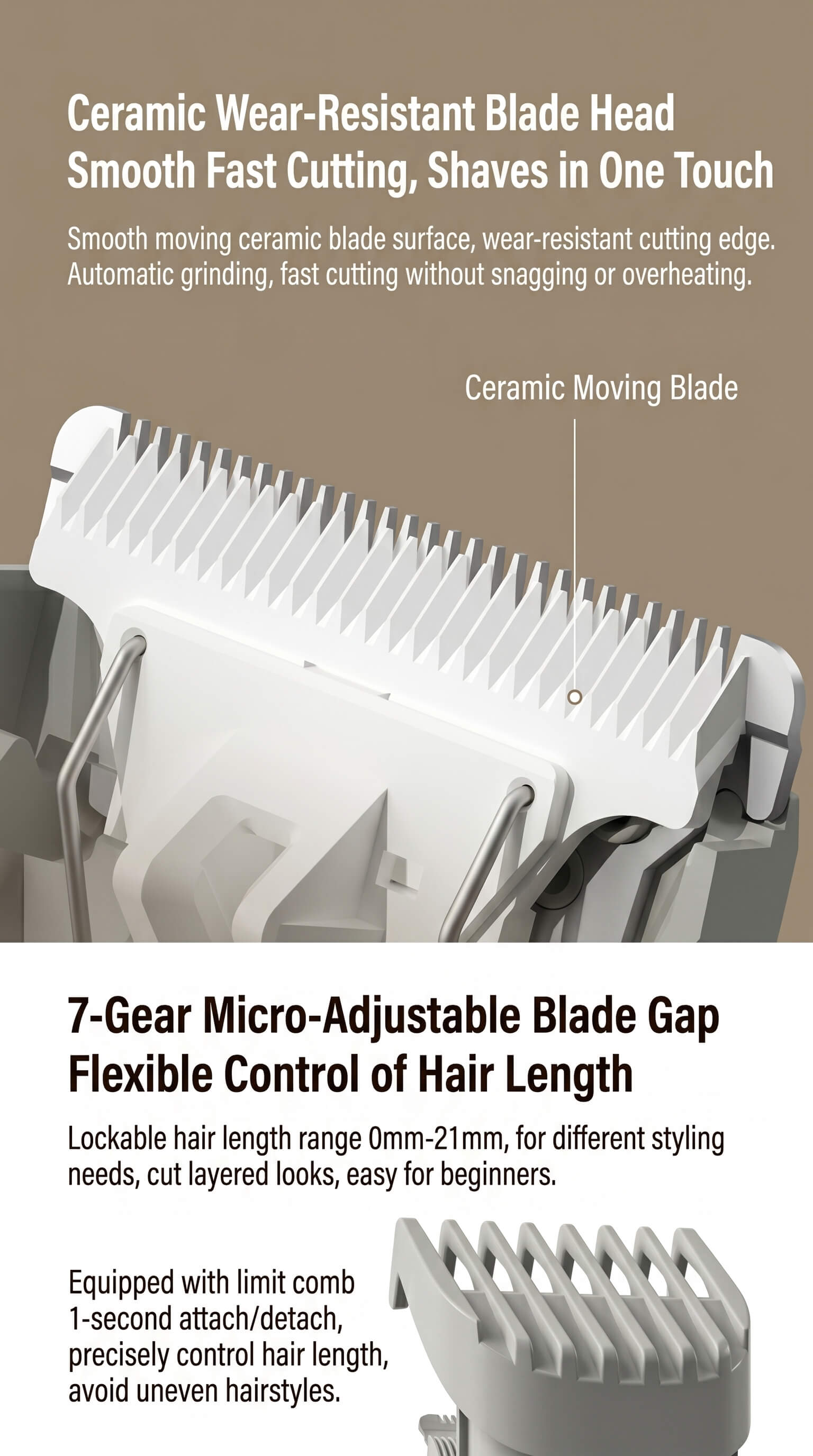 DOCO Electric Hair Clipper