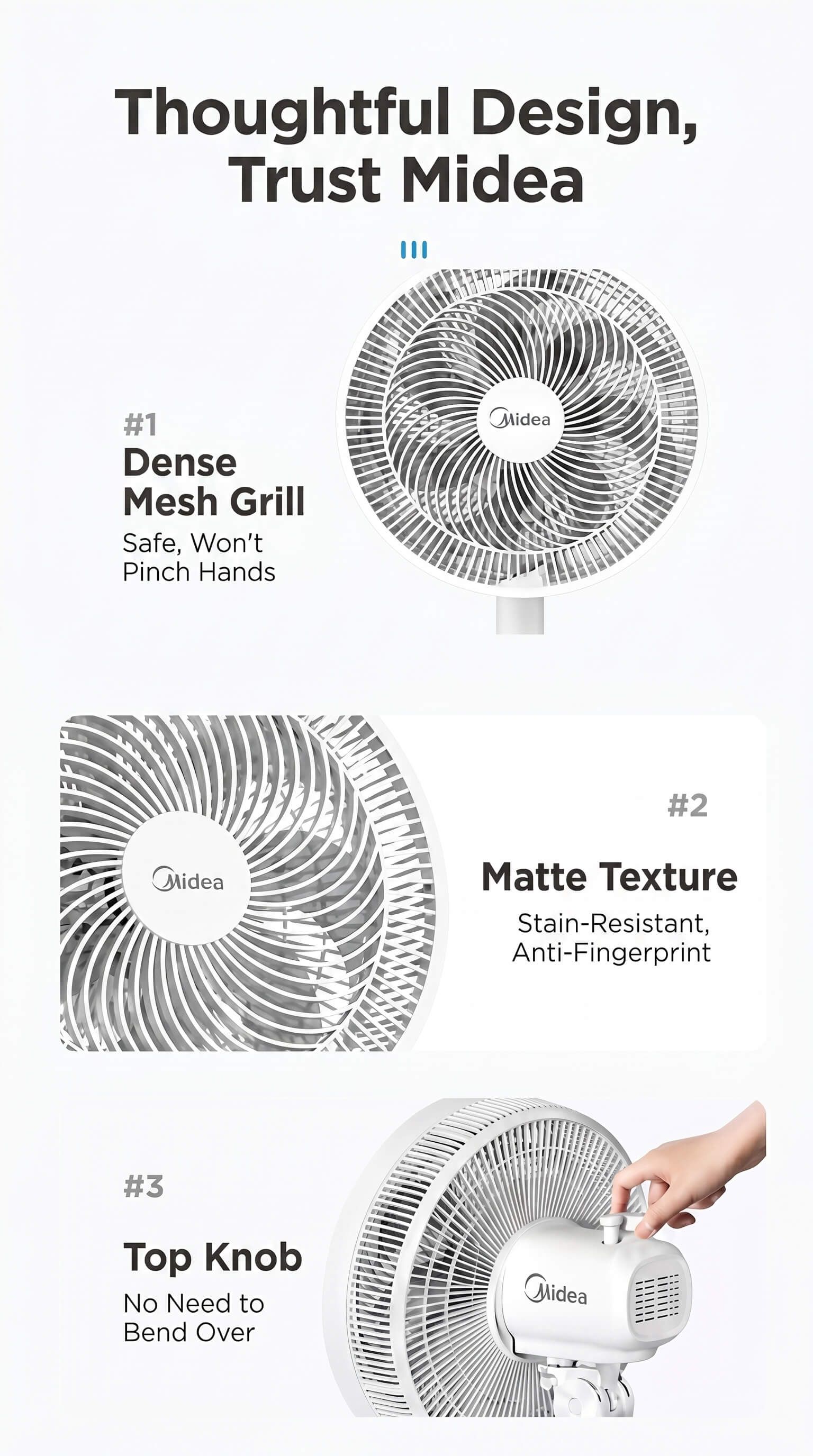 Midea Electric Fan