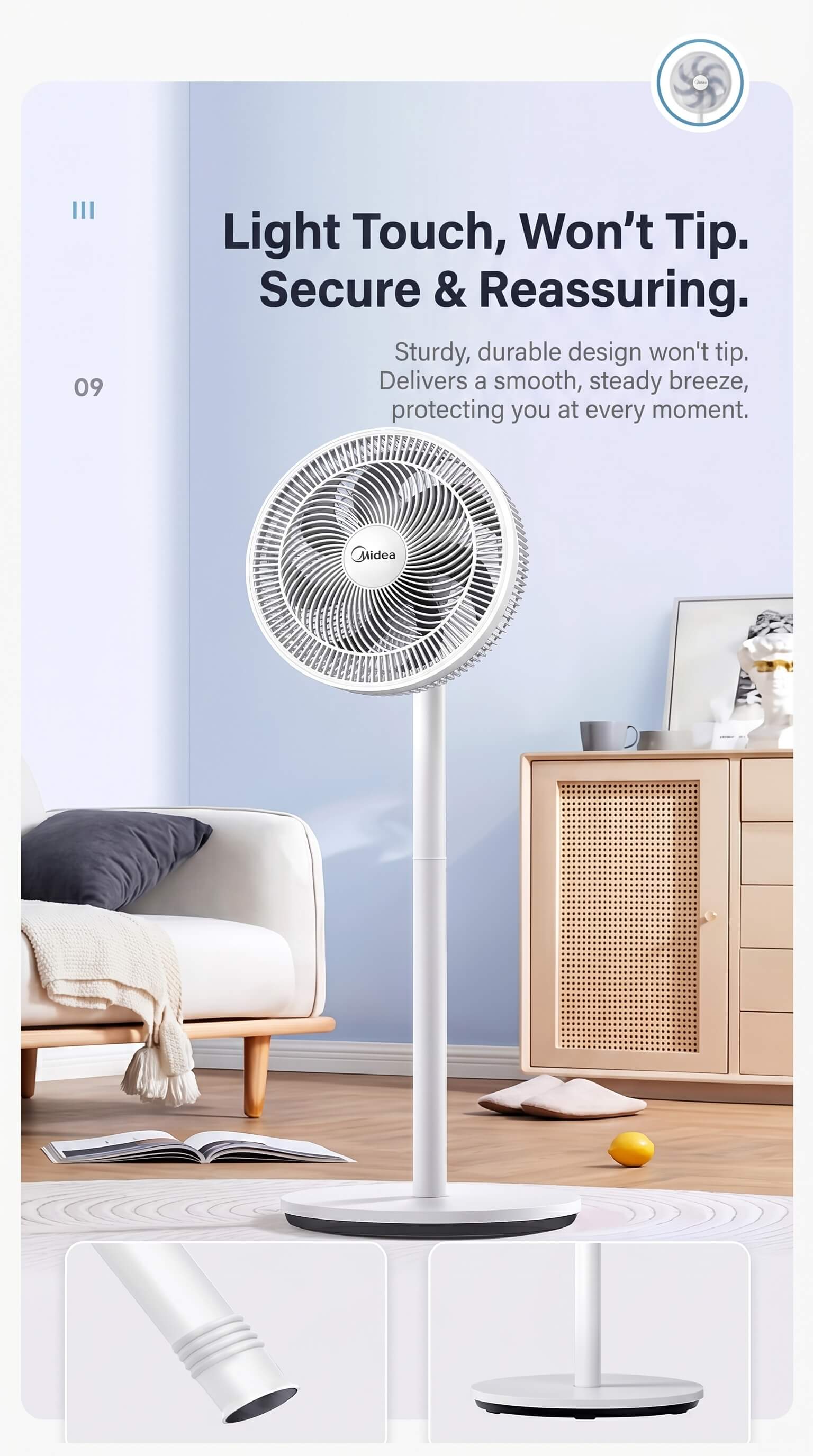 Midea Electric Fan