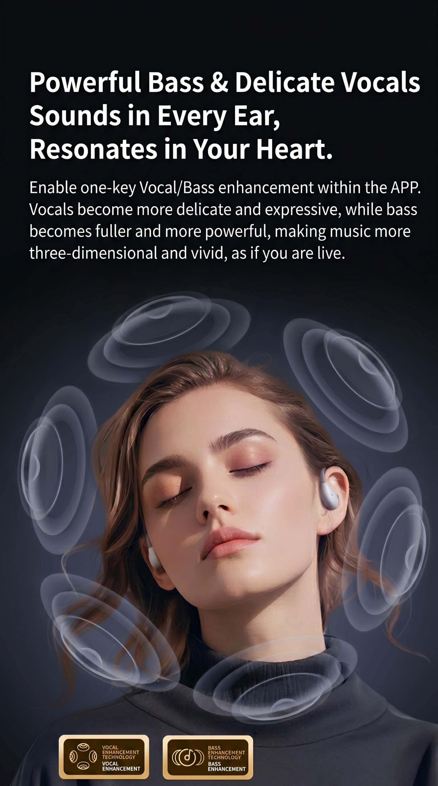 YINPAGE Open Air True Wireless Sports Earbuds