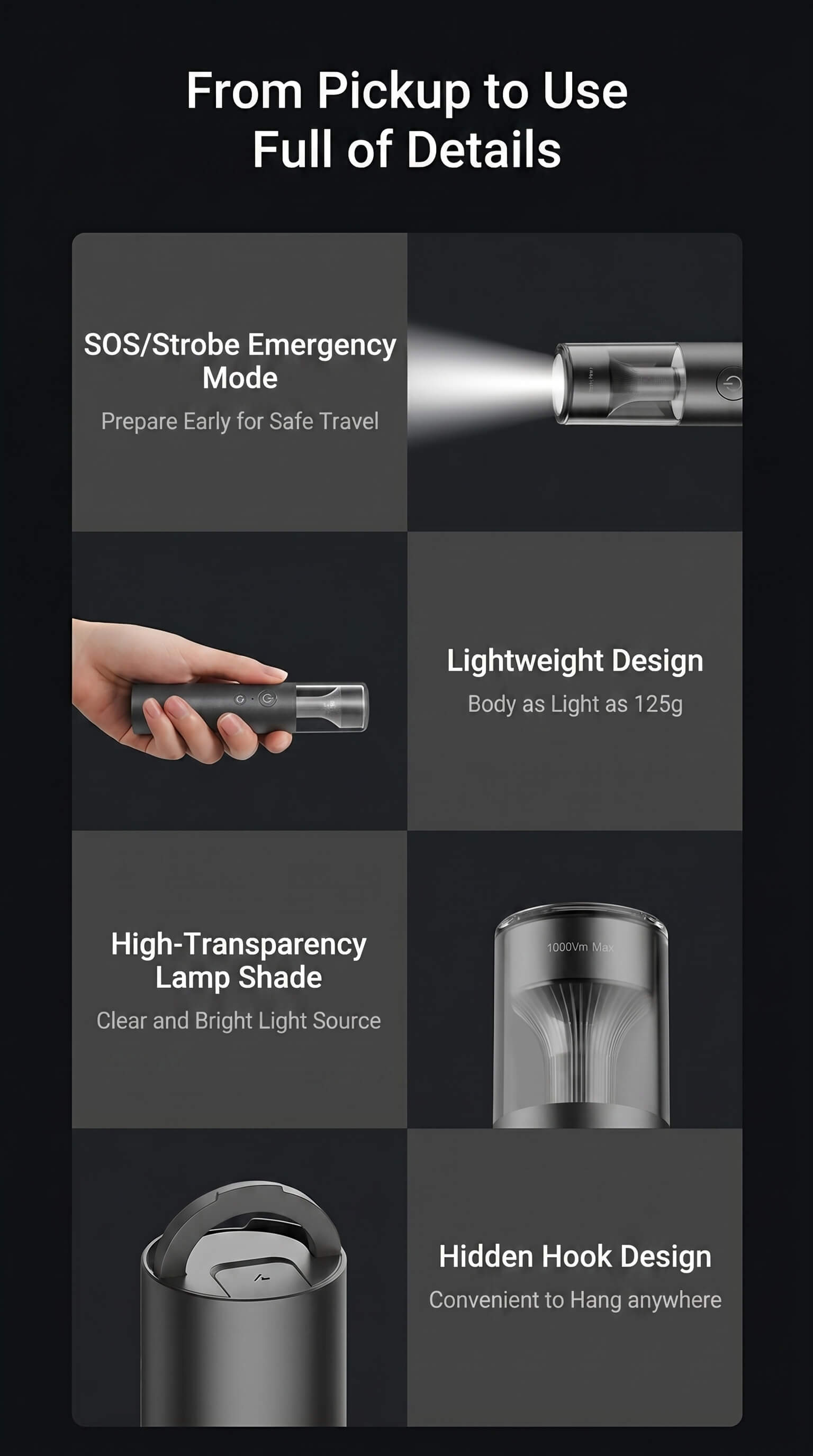 Mijia Multifunctional Portable Flashlight