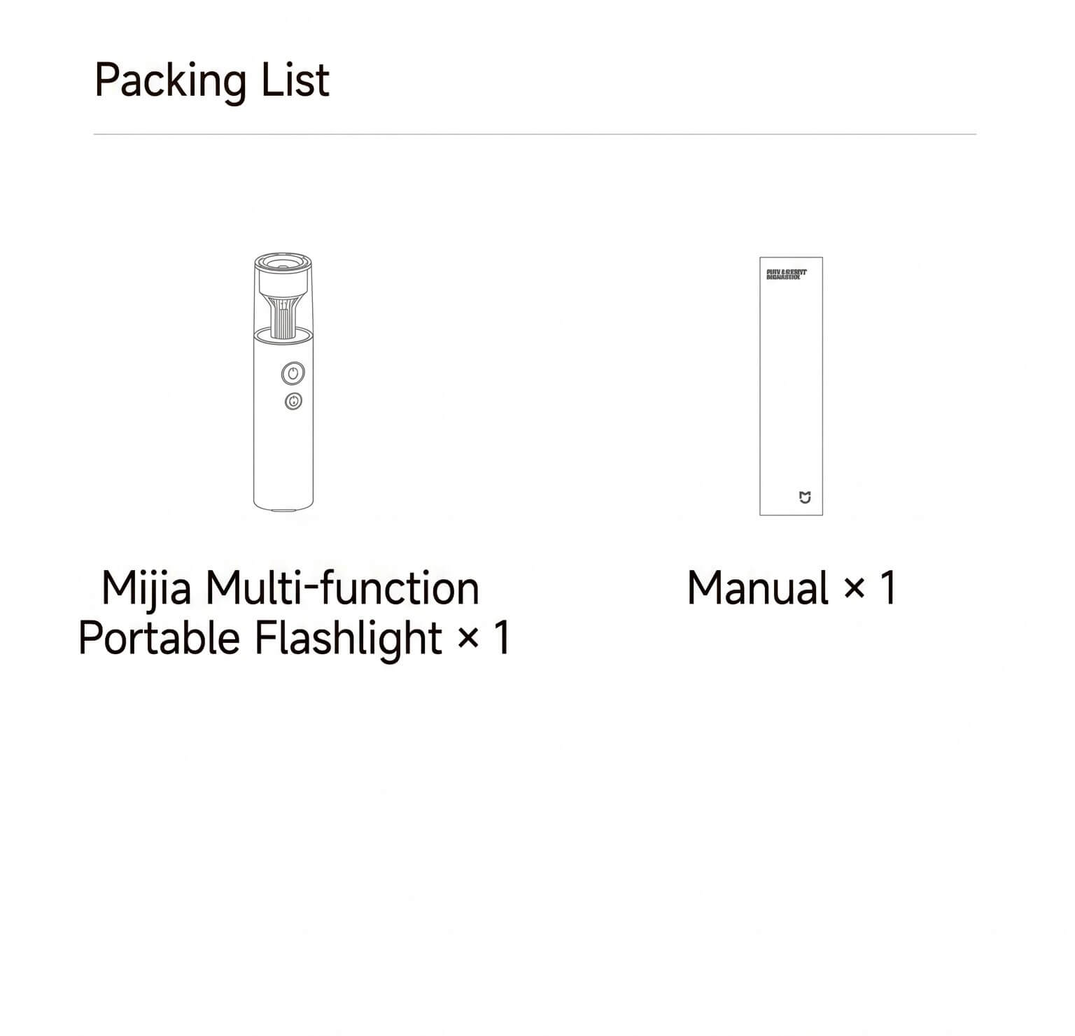 Mijia Multifunctional Portable Flashlight