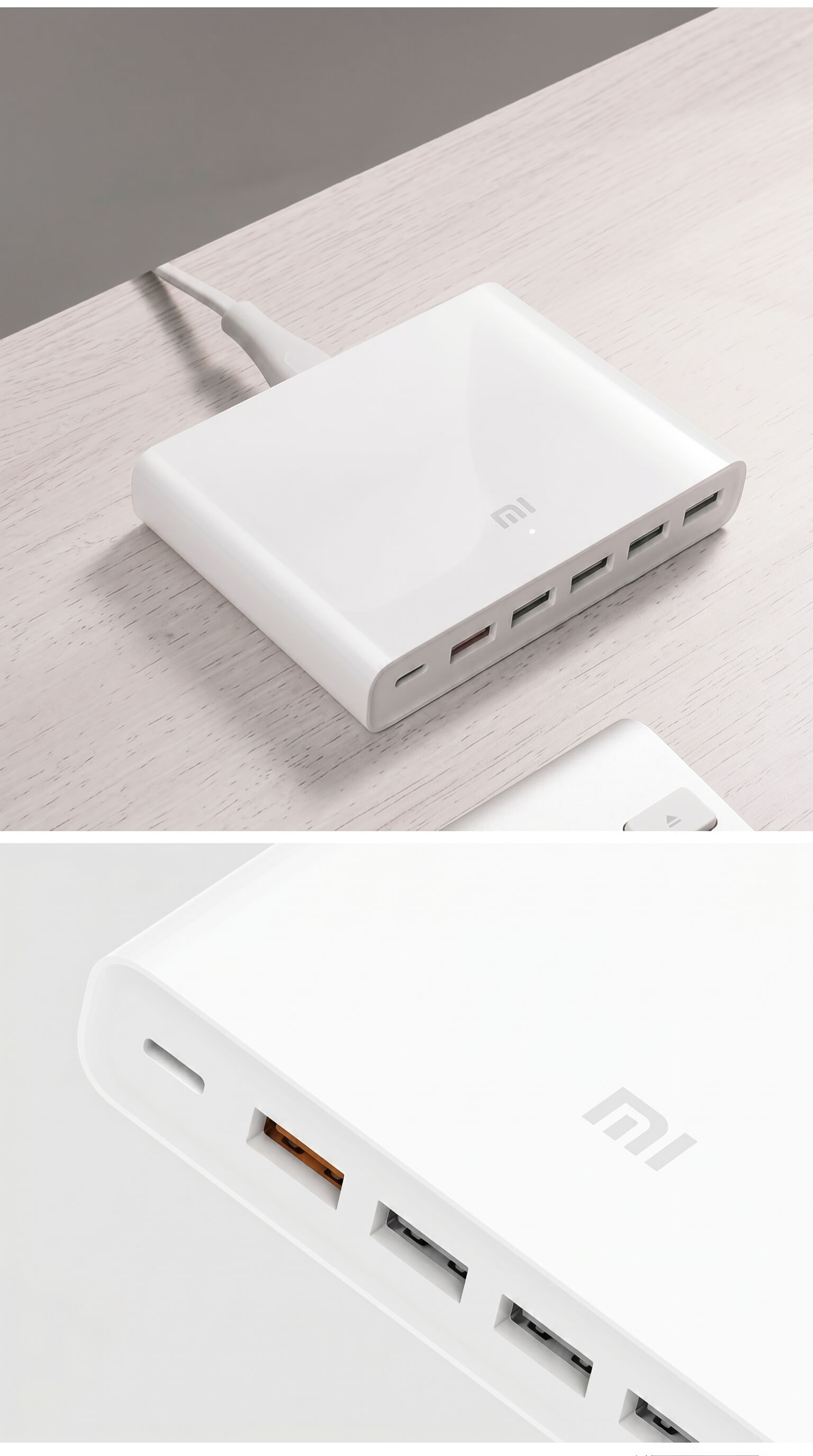 Xiaomi USB Charger 60W Fast Charging Version (6 Ports)