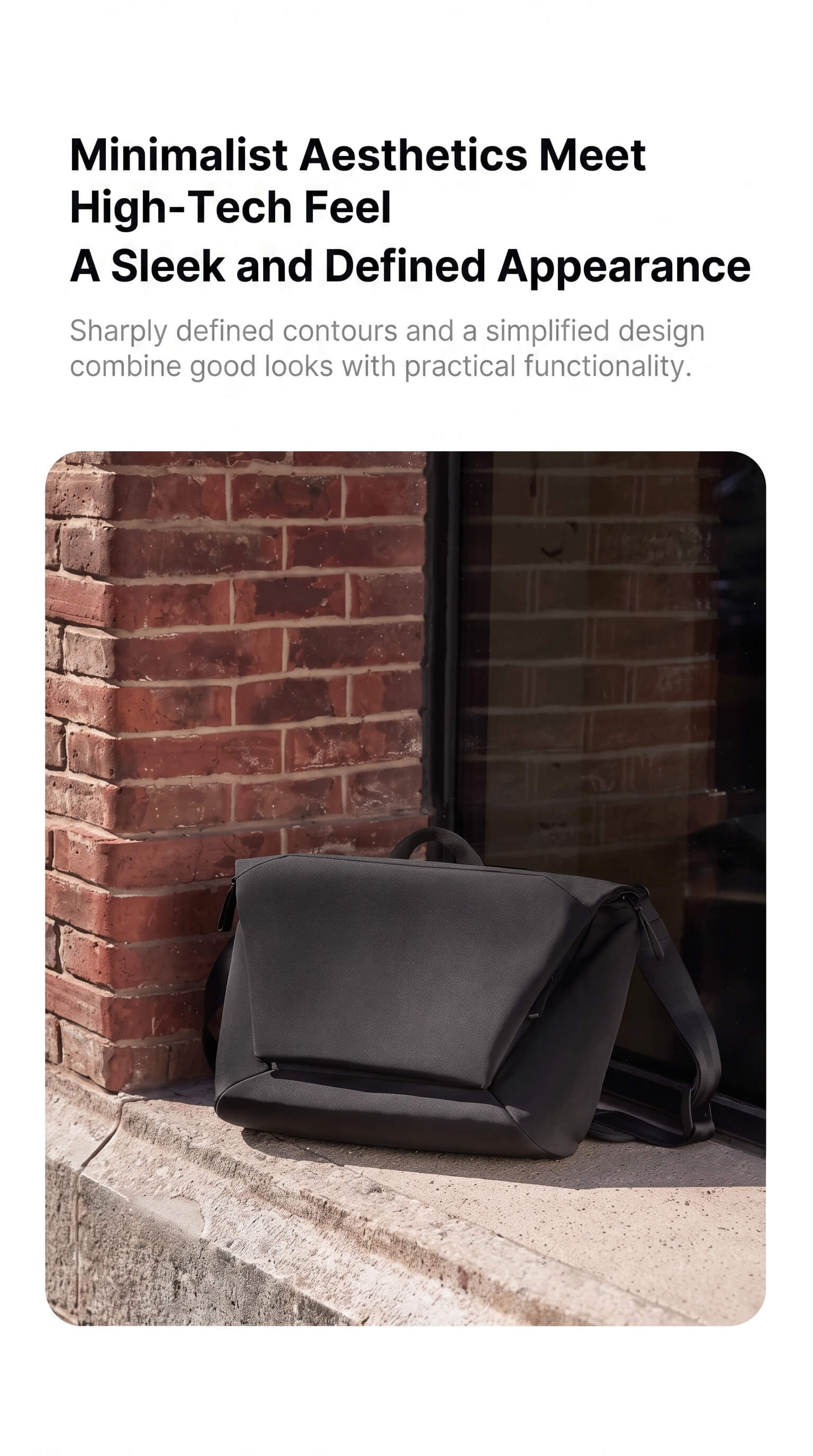 Xiaomi Mijia Crossbody Bag Computer Backpack Large Capacity