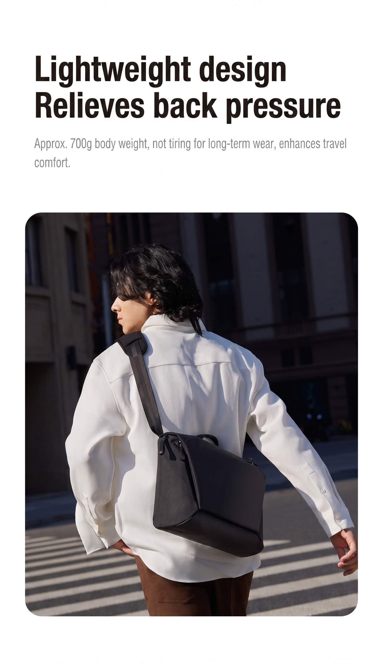 Xiaomi Mijia Crossbody Bag Computer Backpack Large Capacity