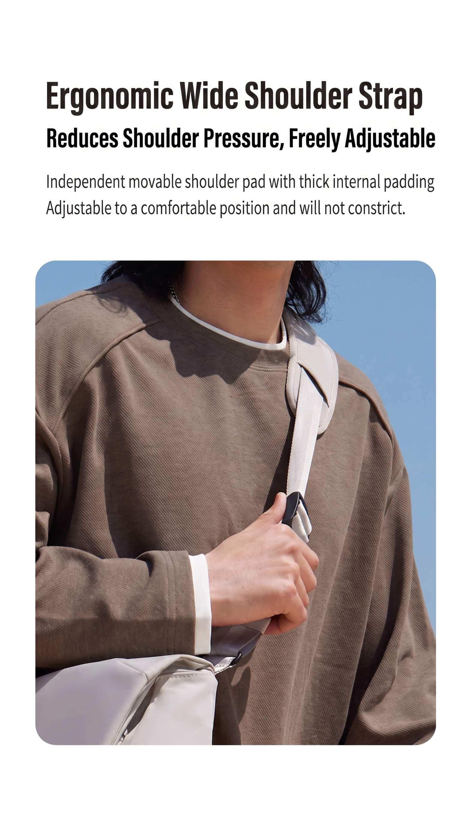 Xiaomi Mijia Crossbody Bag Computer Backpack Large Capacity