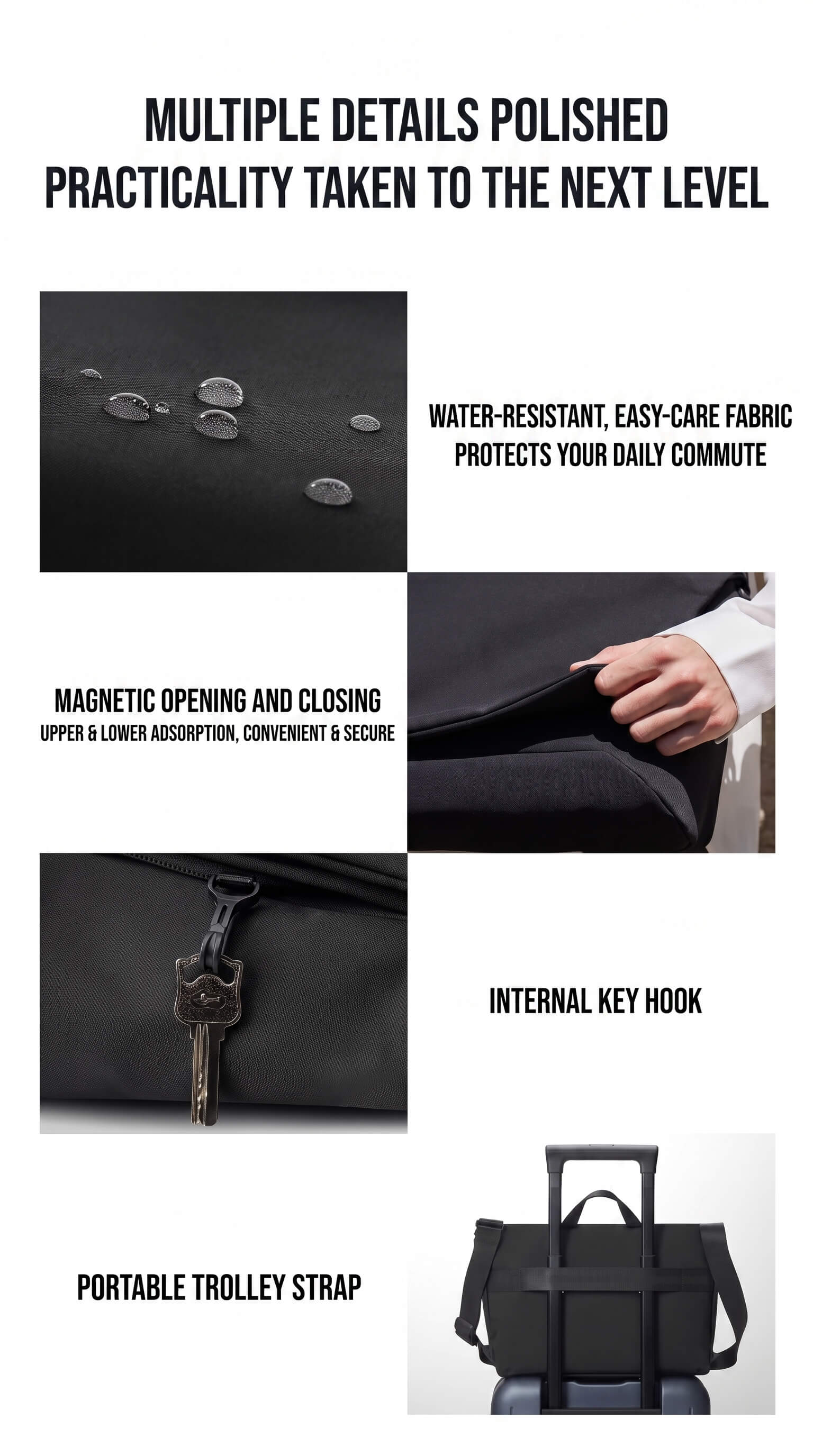Xiaomi Mijia Crossbody Bag Computer Backpack Large Capacity