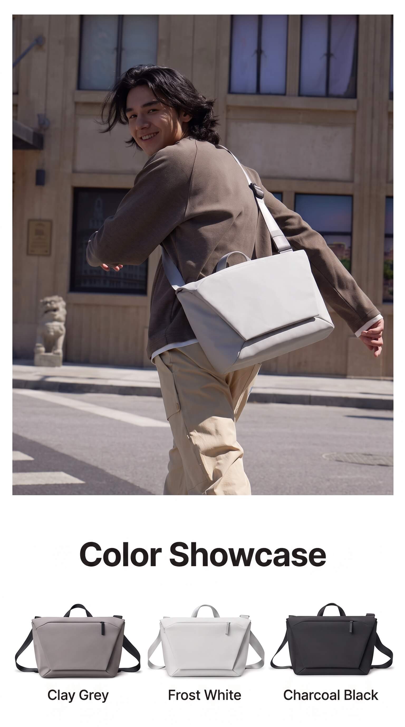 Xiaomi Mijia Crossbody Bag Computer Backpack Large Capacity
