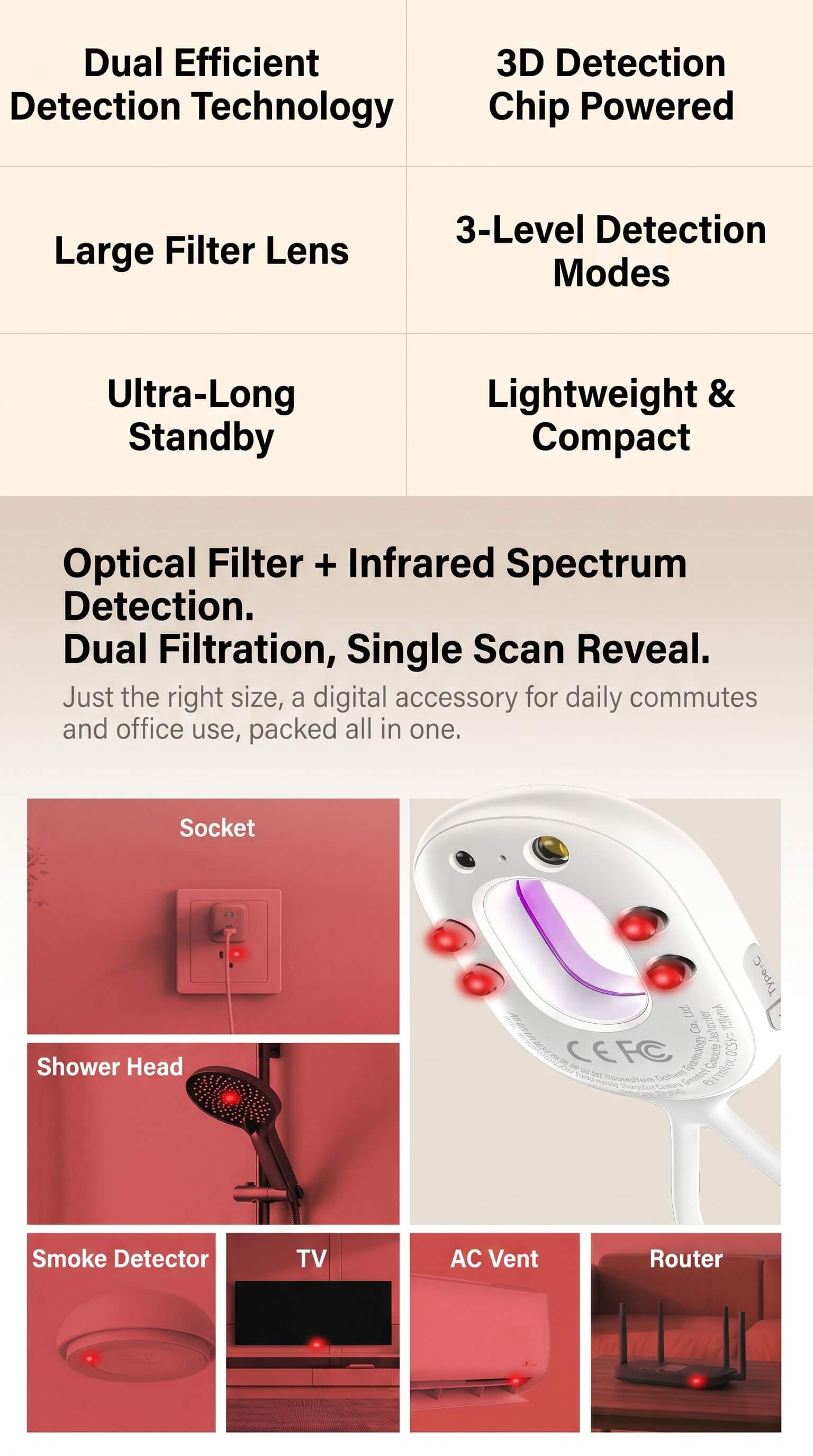Baseus Smart Camera Detector 2nd Generation