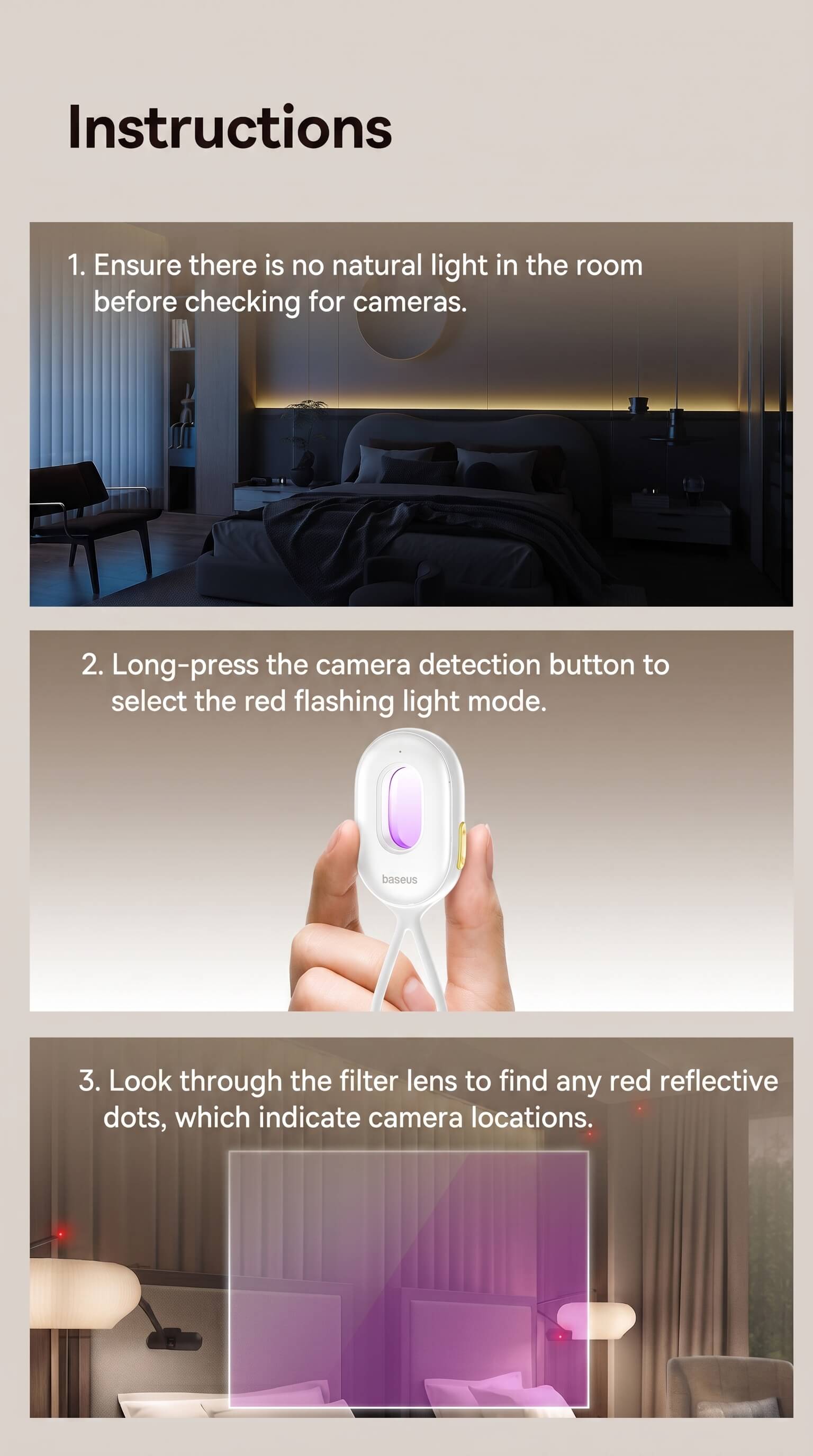Baseus Smart Camera Detector 2nd Generation
