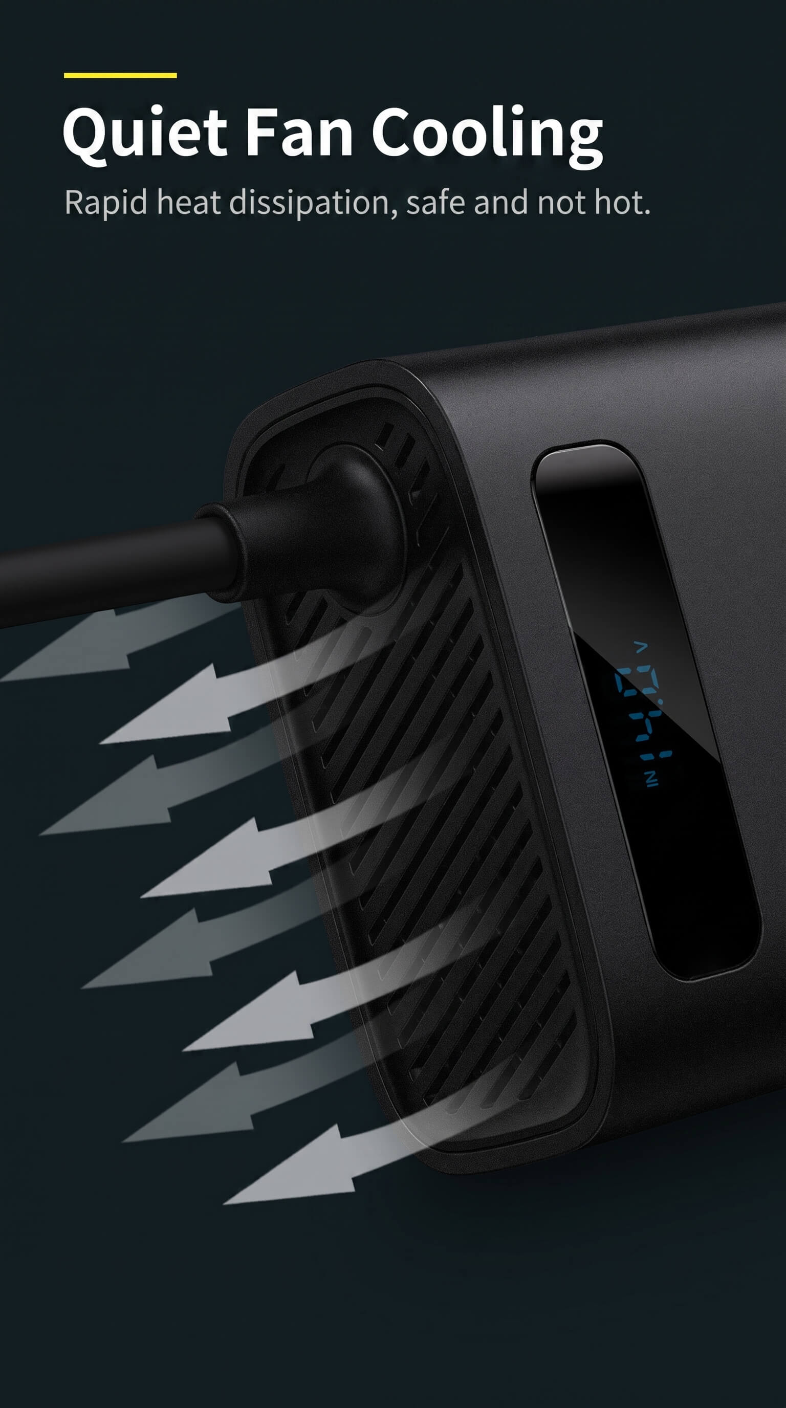 Baseus 150W Car Inverter Dual USB Car Charger