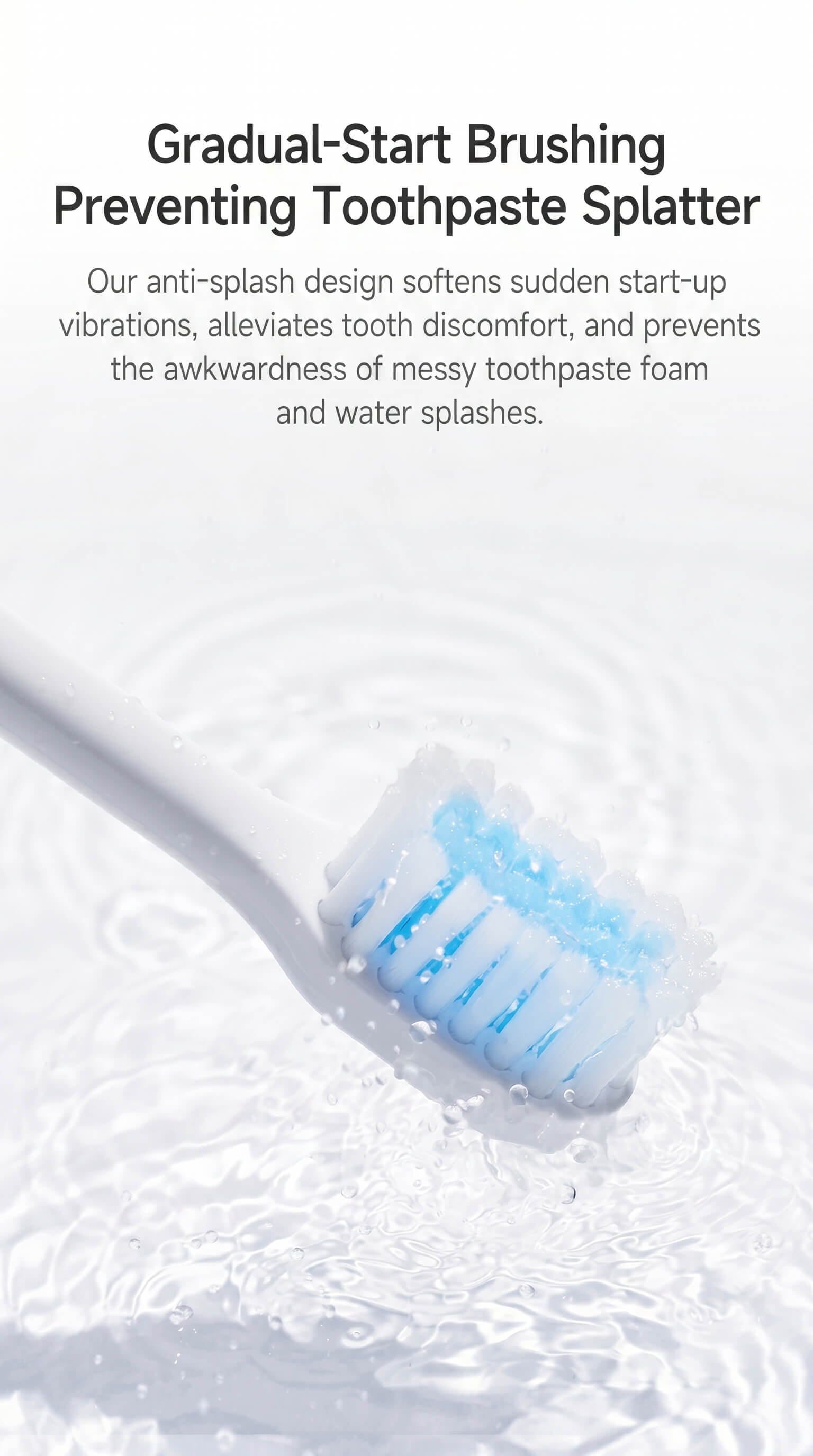 Showsee Small Sound Wave Electric Toothbrush