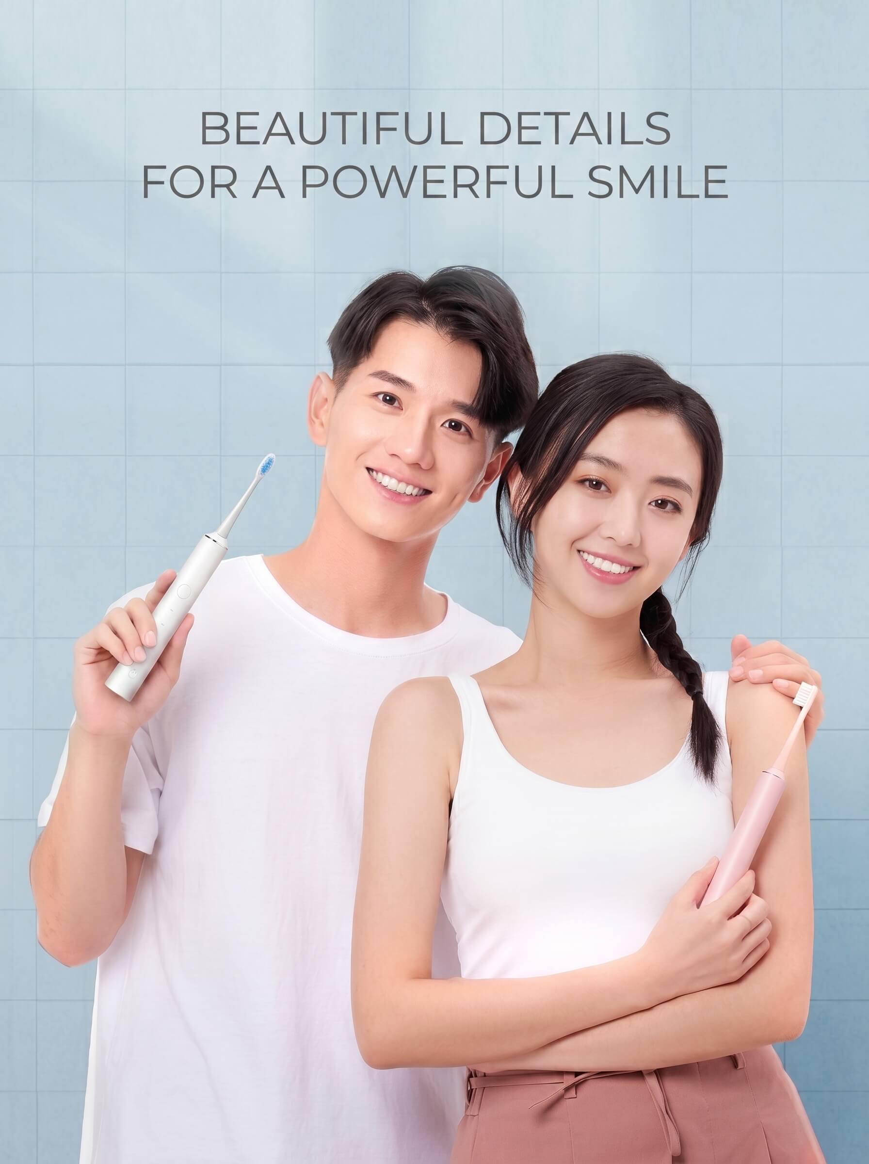 Showsee Small Sound Wave Electric Toothbrush