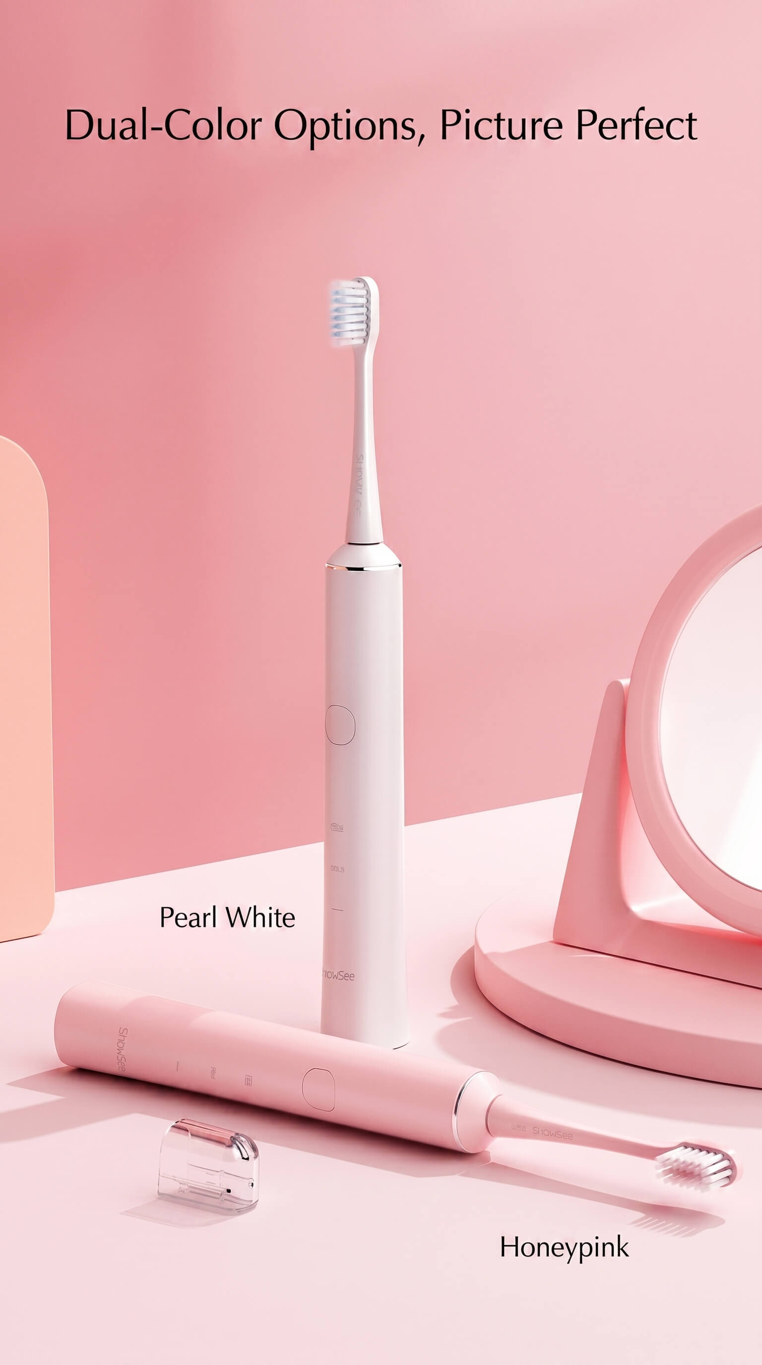 Showsee Small Sound Wave Electric Toothbrush