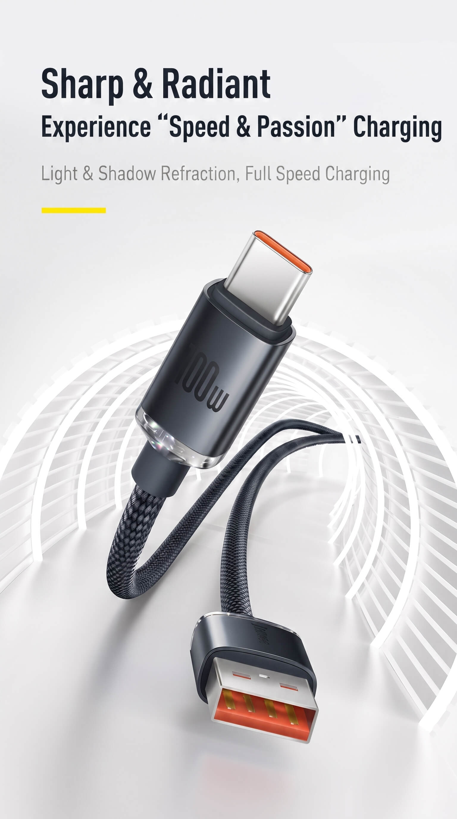 Baseus Jingyao Type C Fast Charging Data Cable