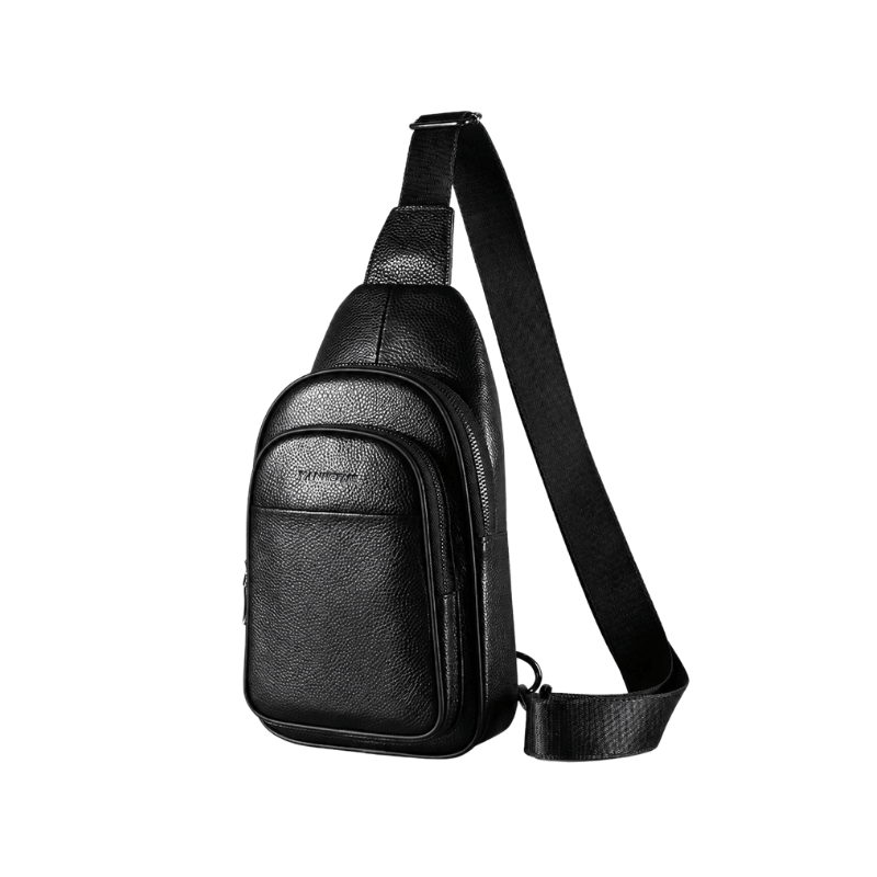 Equinox Leather Vertical Chest Bag
