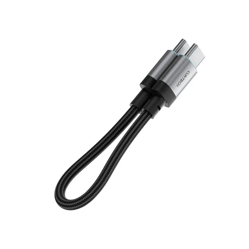 CUKTECH CP Braided 6A Fast Charging Data Cable Black 