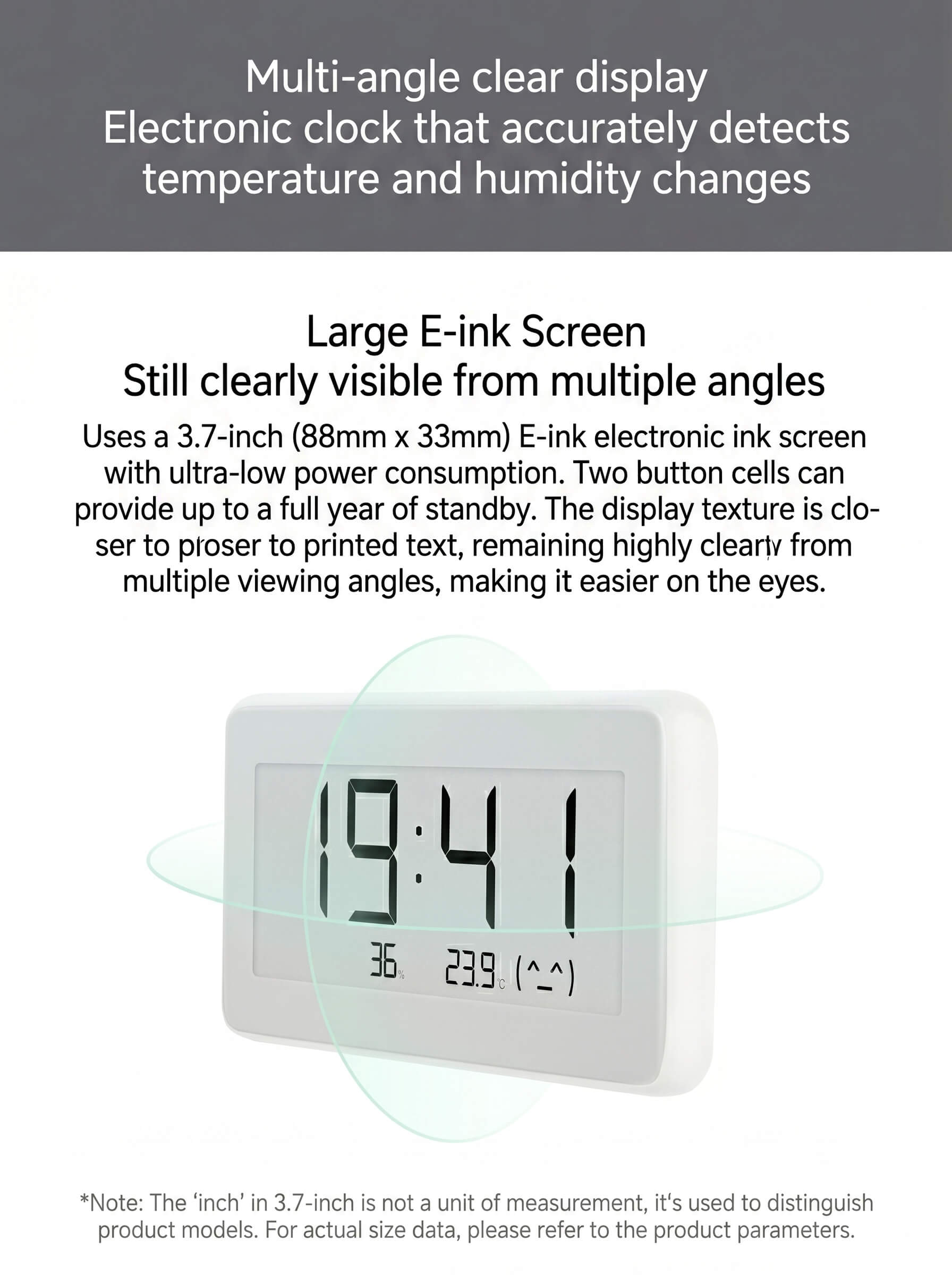 Xiaomi Electronic Hygrometer Pro