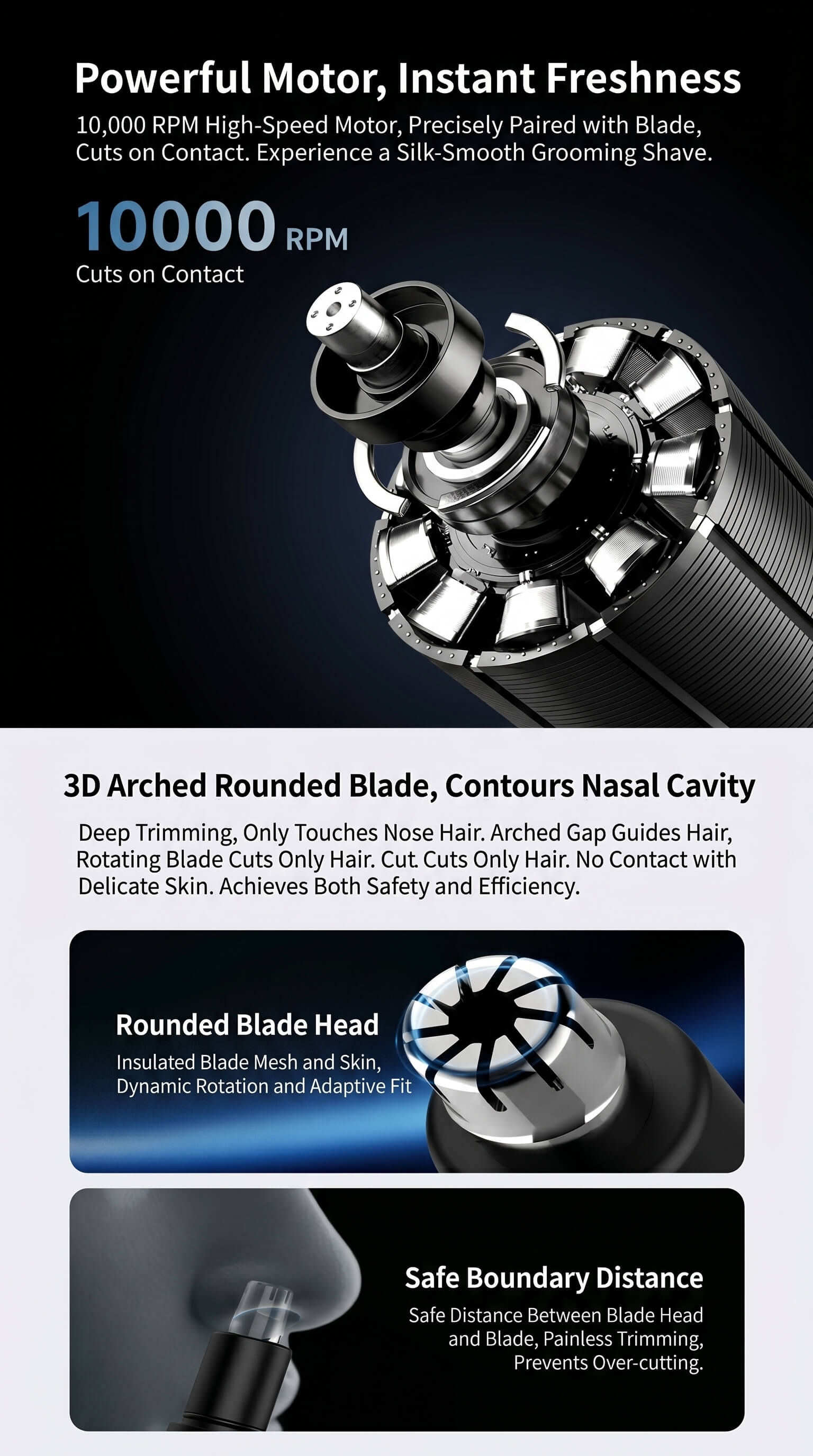 DOCO Nose Hair Trimmer