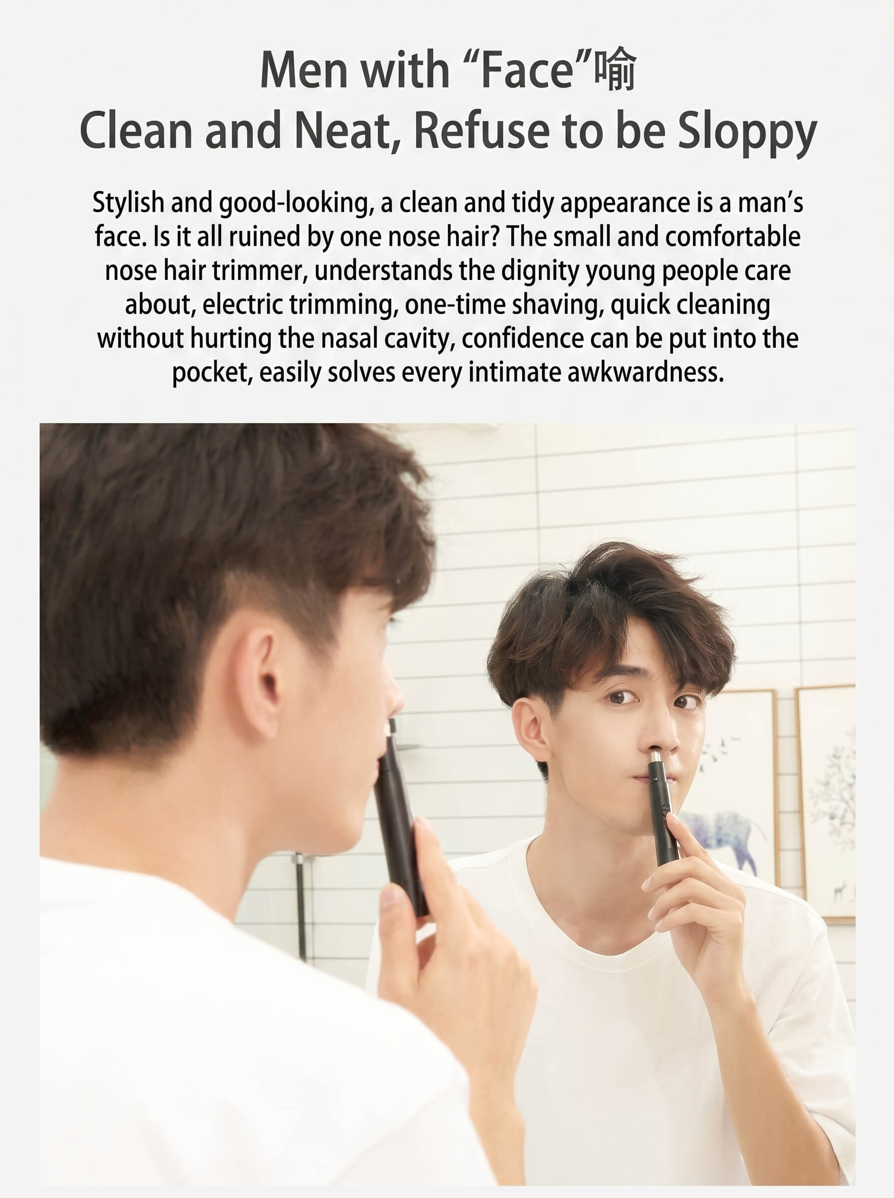 ShowSee Nose Hair Trimmer