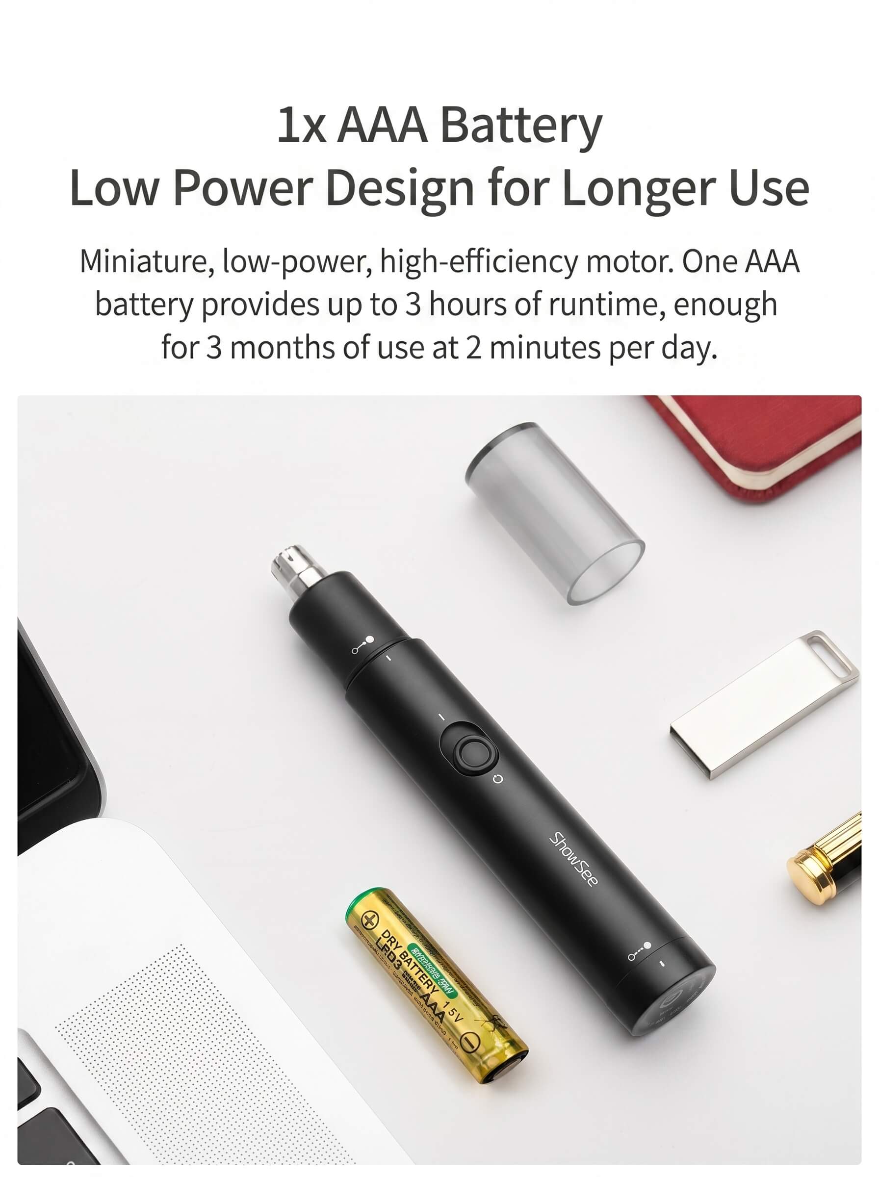 ShowSee Nose Hair Trimmer