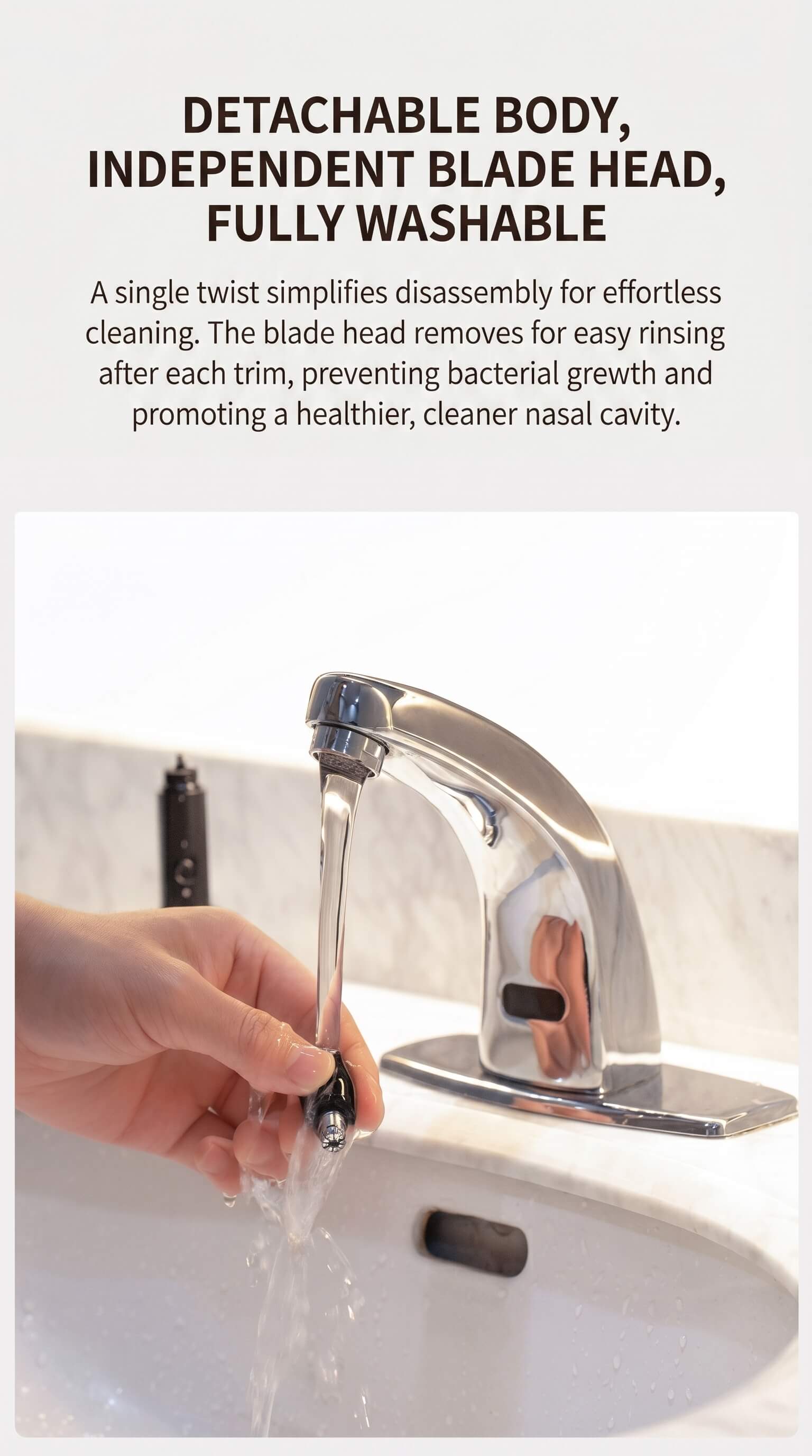ShowSee Nose Hair Trimmer