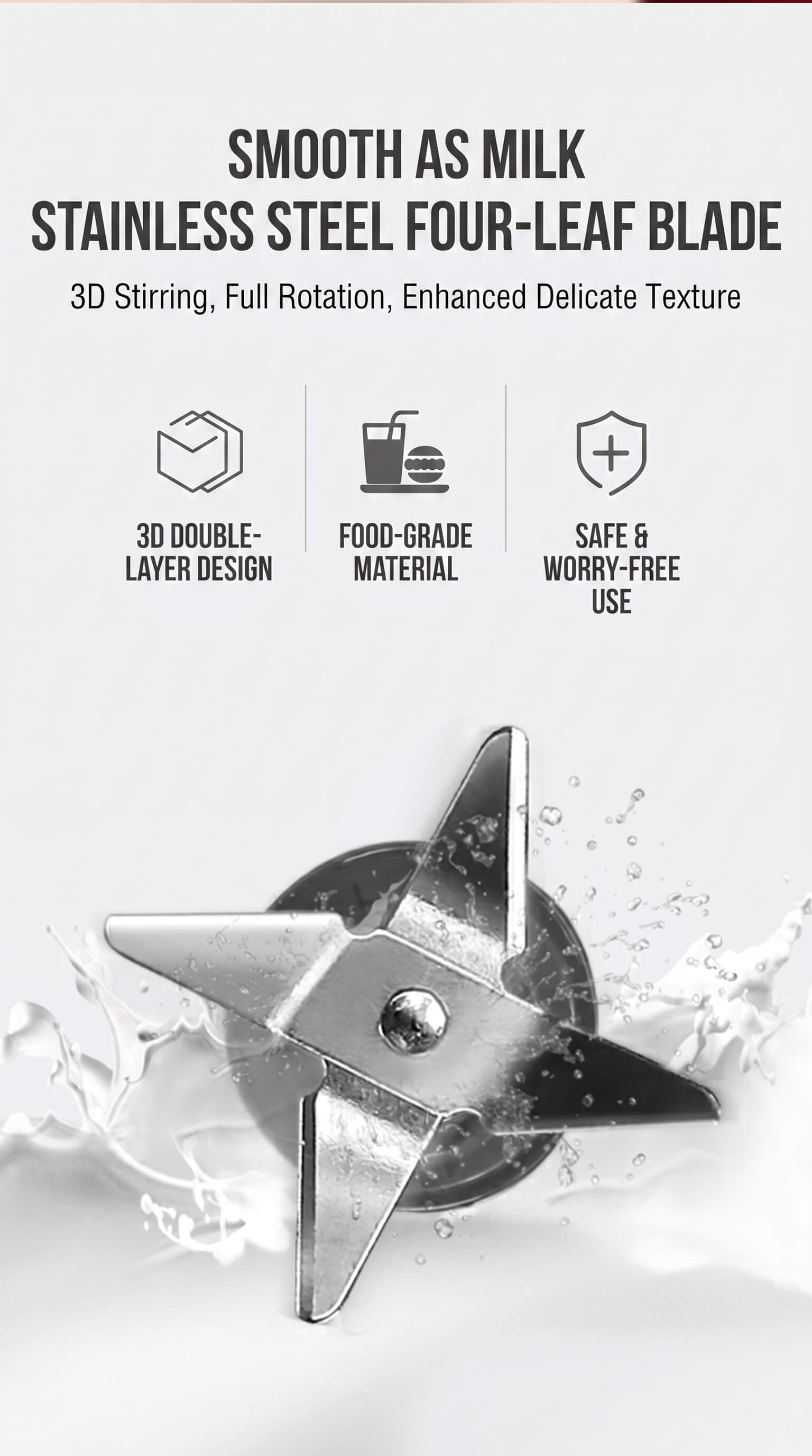 Midea Blender Multifunctional Portable Mixer