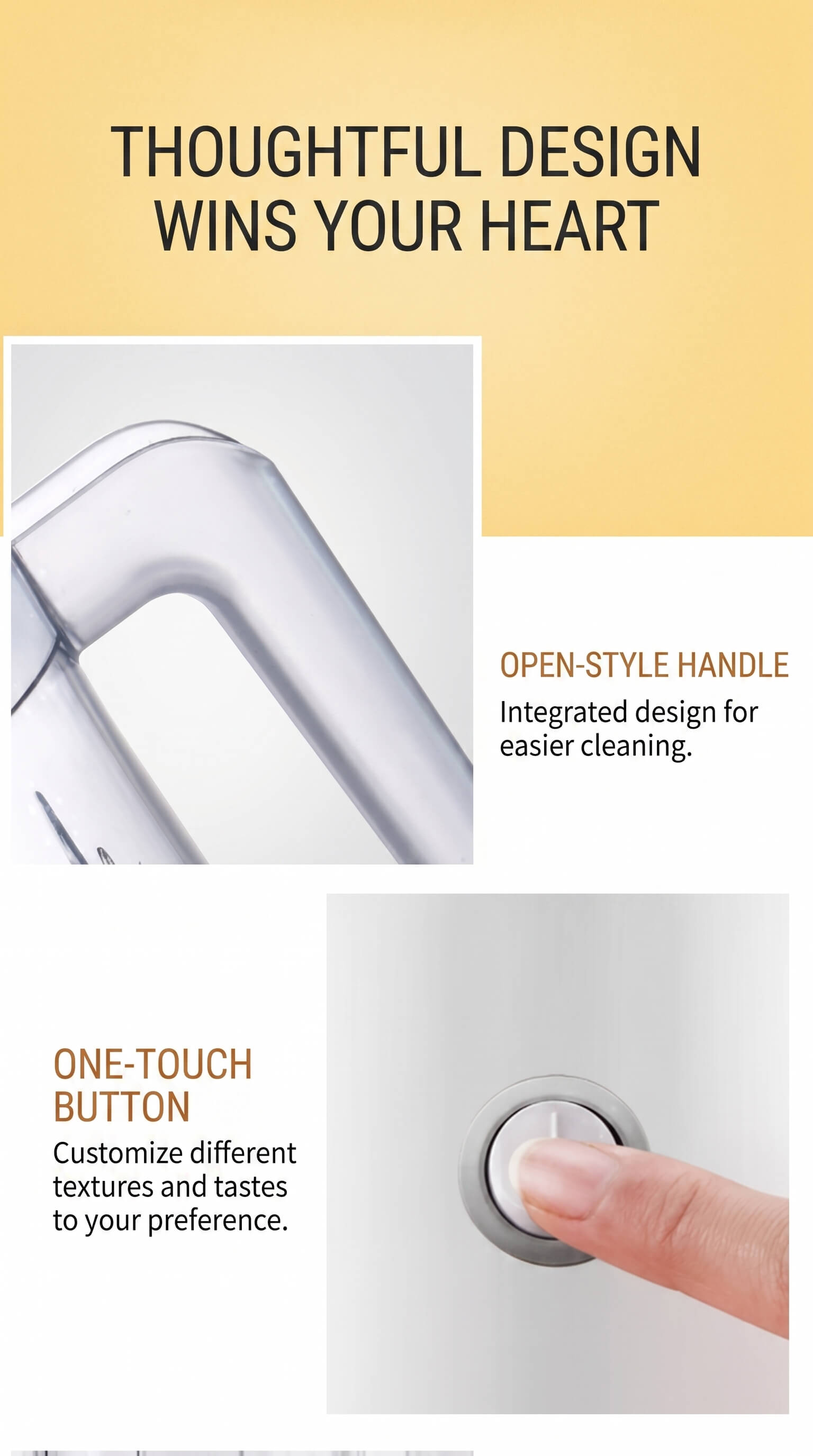 Midea Blender Multifunctional Portable Mixer