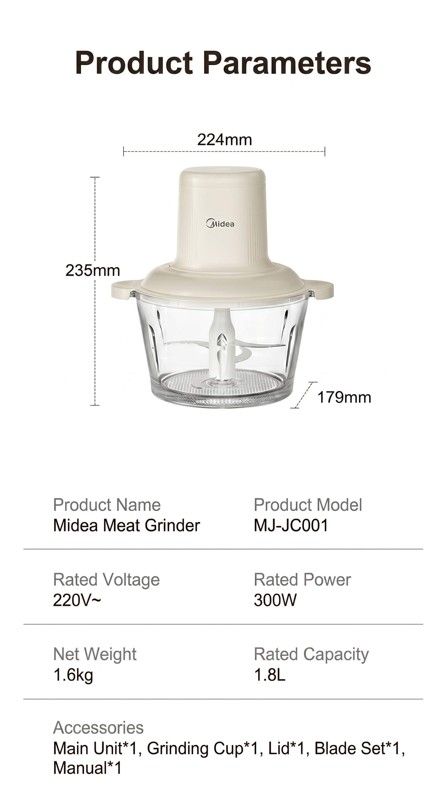 Midea Meat Grinder