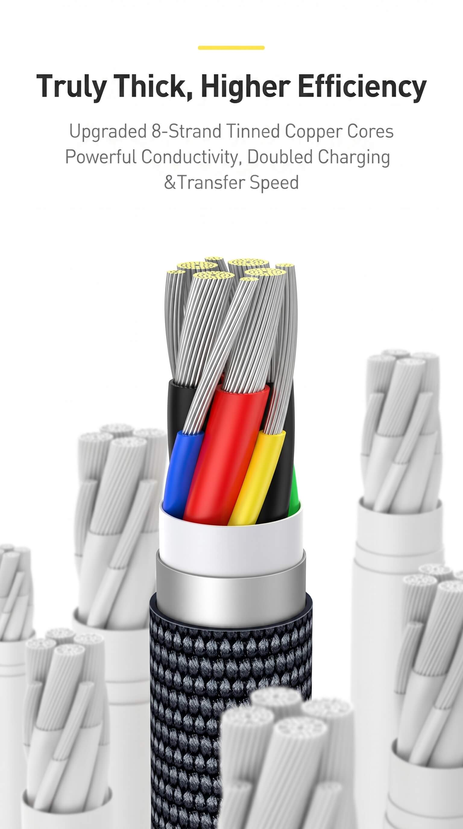 Baseus Crystal Shine Series Type-C to Type-C 100W Data Cable
