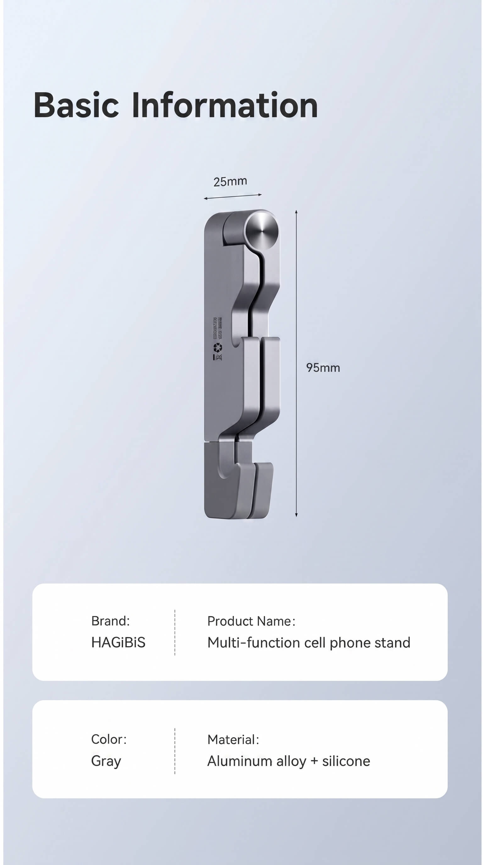 Haibeisi Multifunctional Portable Phone Holder