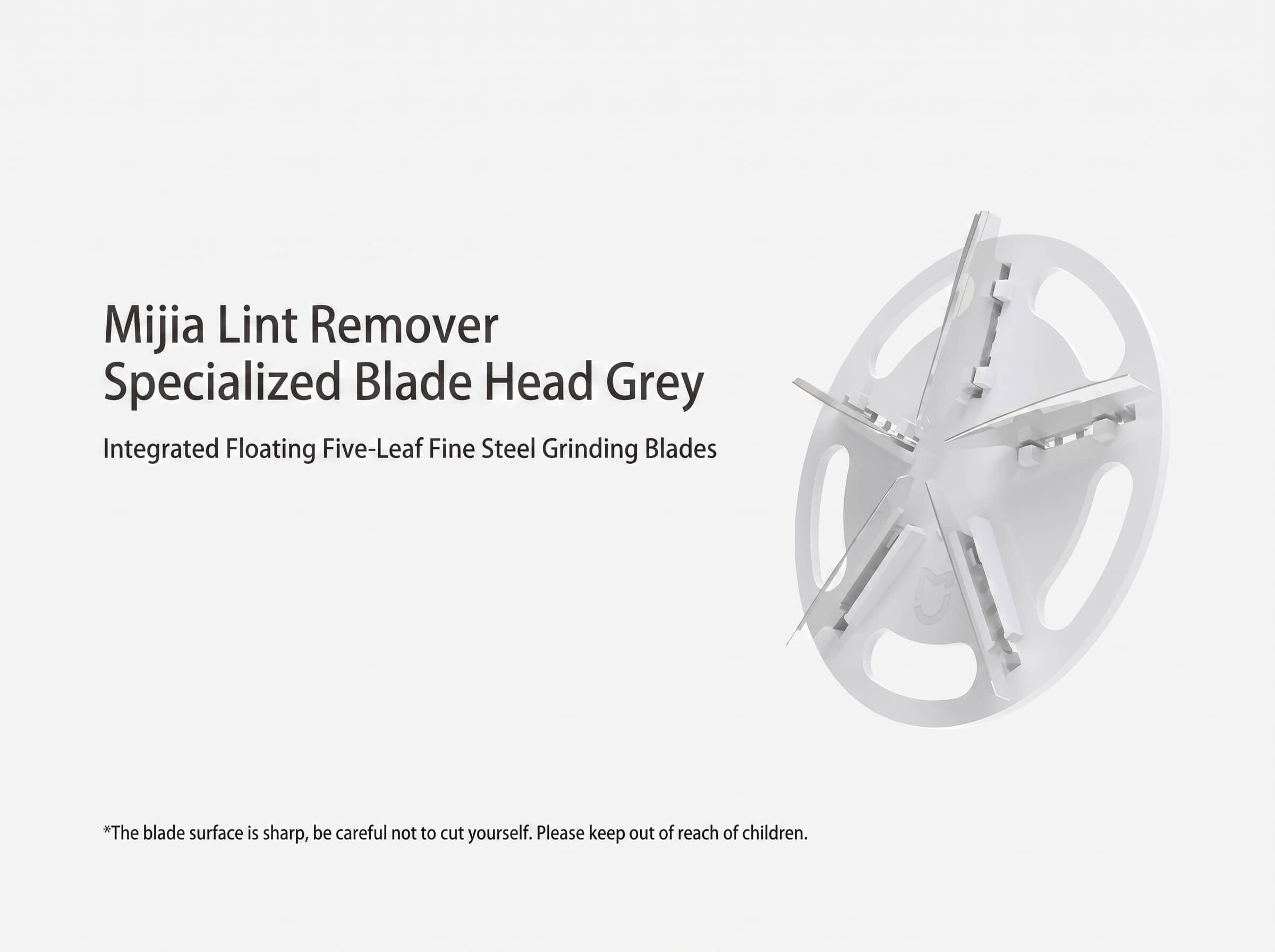 Mijia Lint Remover Specialized Blade Head Grey
