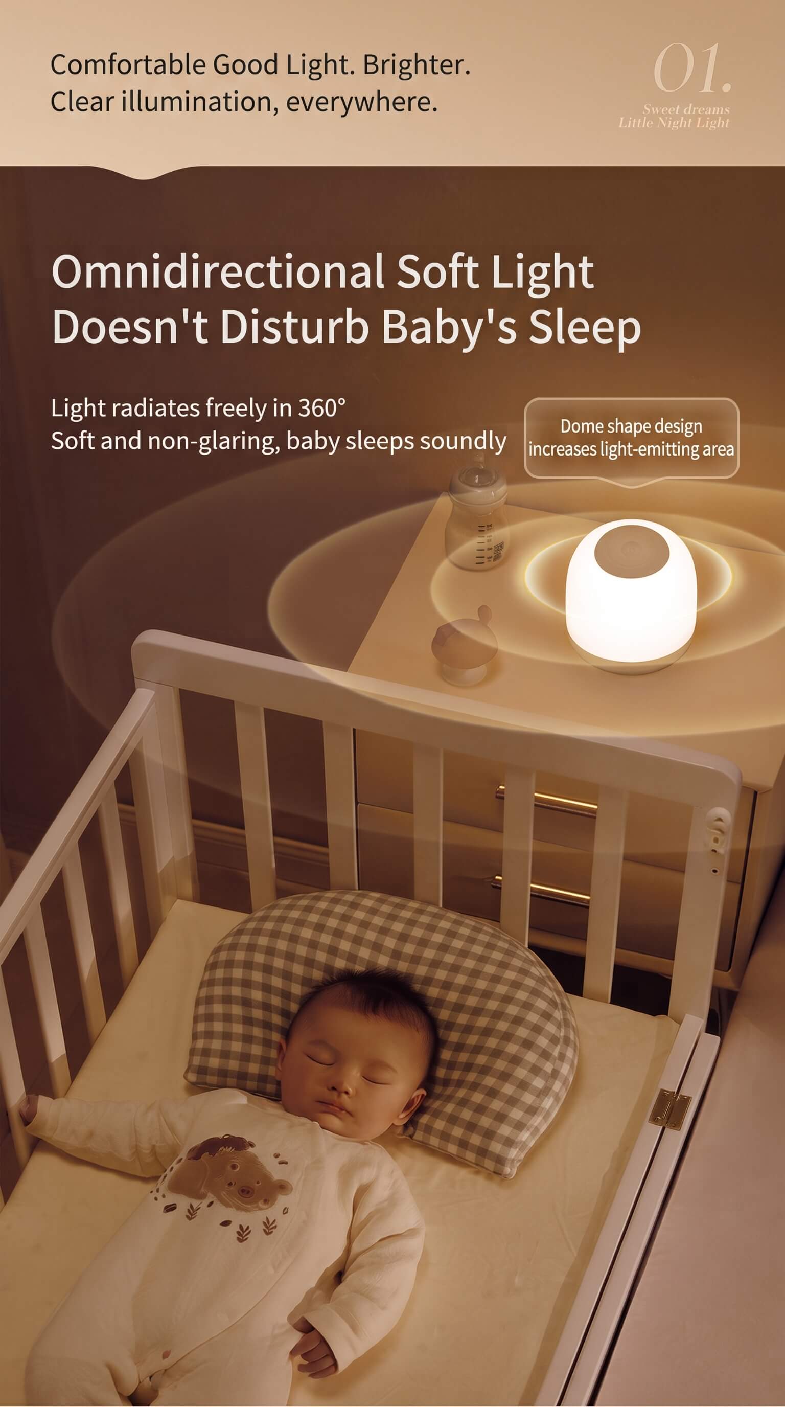 Midea Bedside Lamp