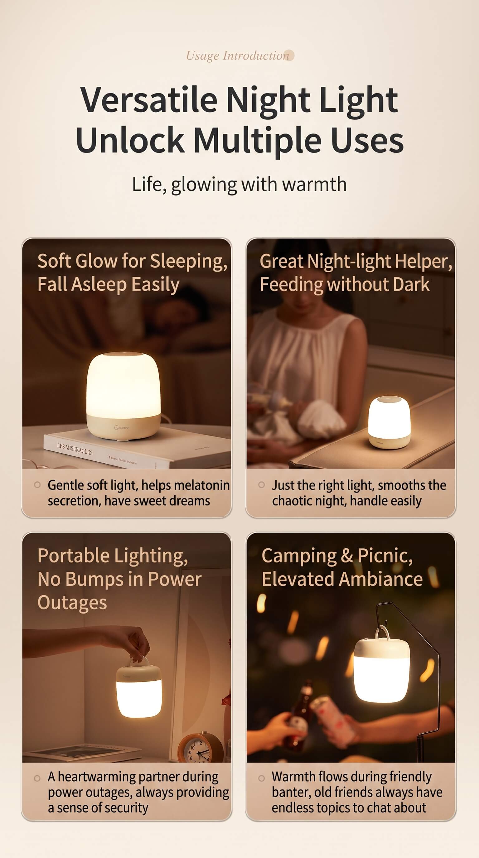 Midea Bedside Lamp