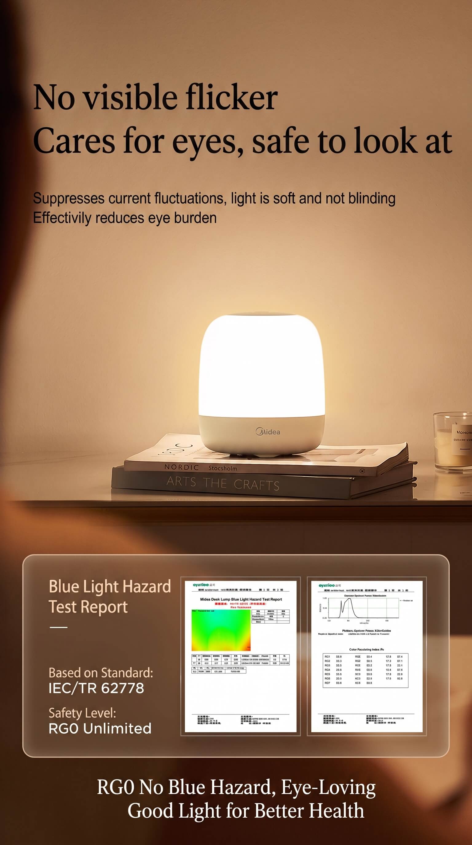 Midea Bedside Lamp