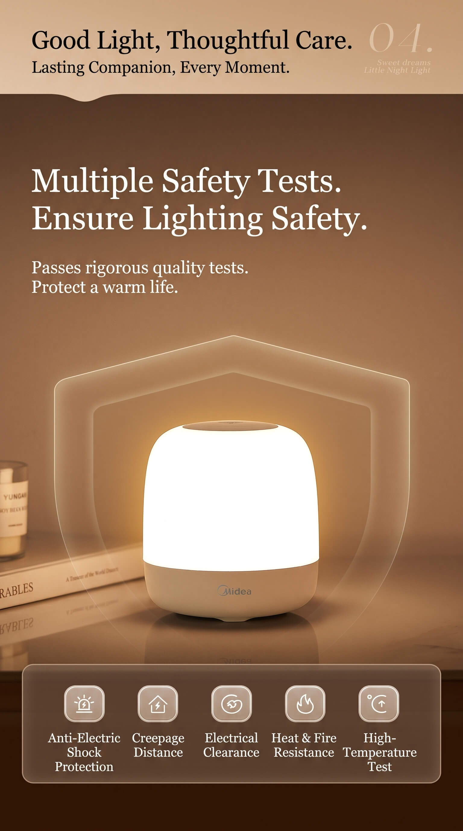 Midea Bedside Lamp