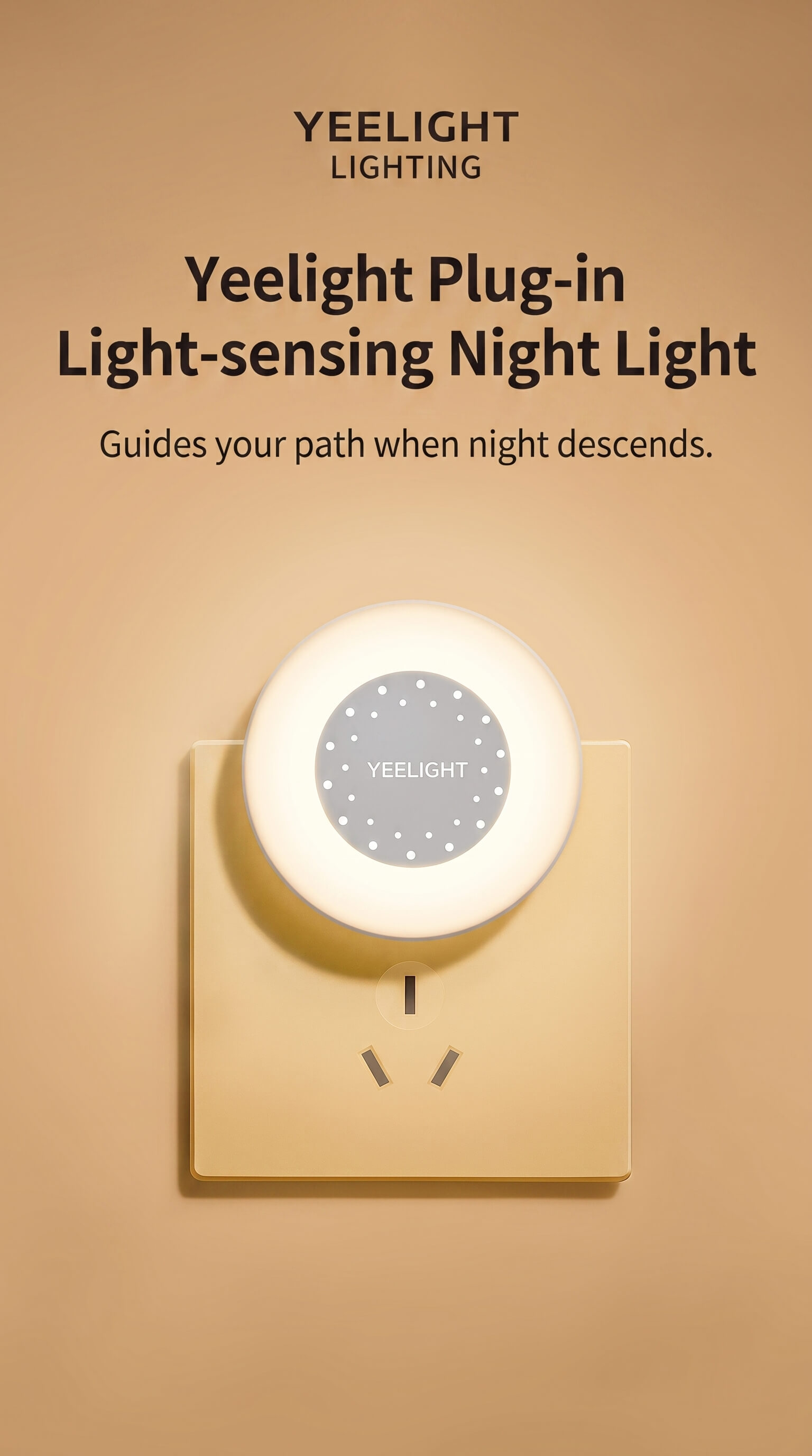 Yeelight Plug-in Light-Sensing Night Light