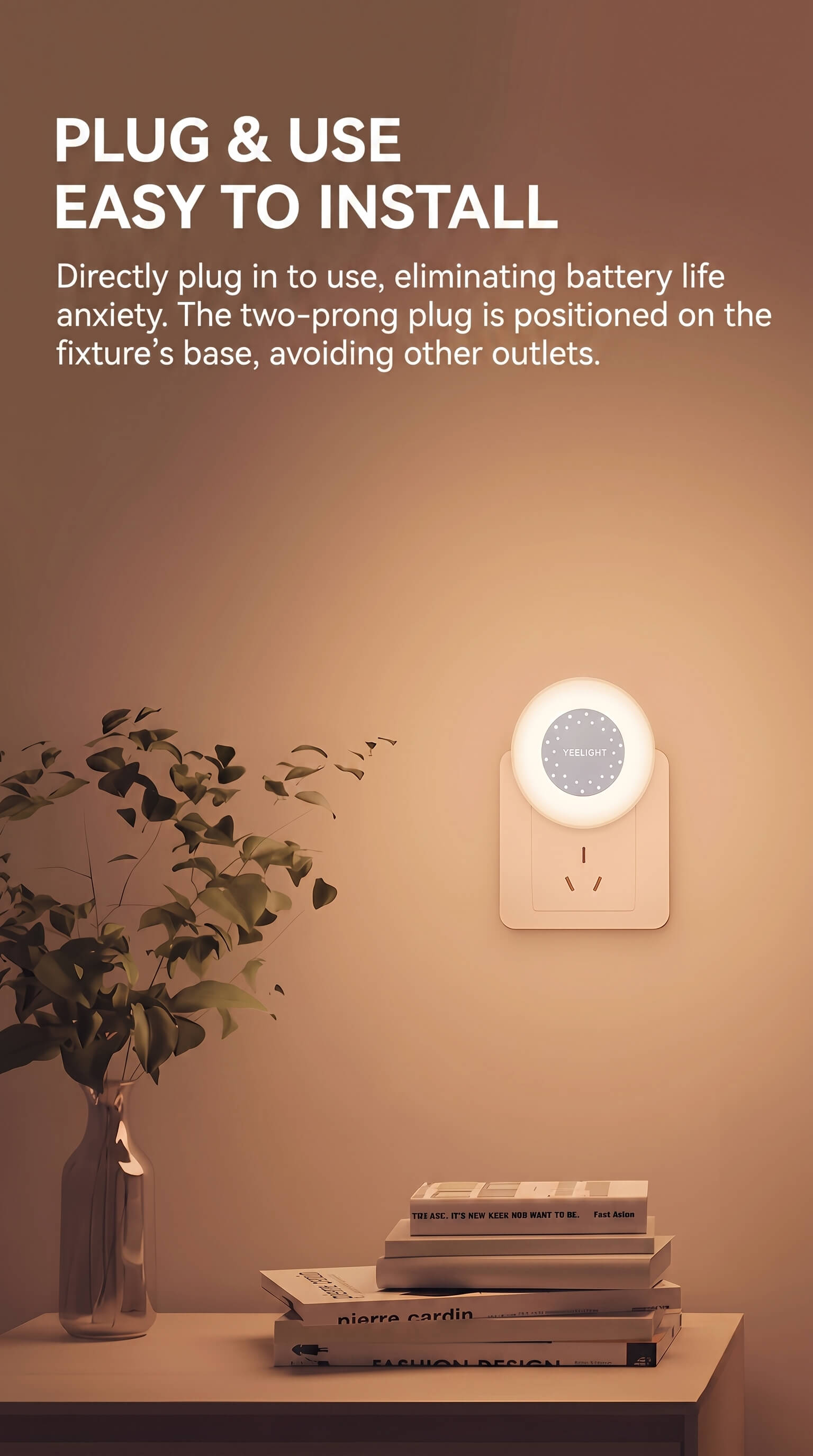Yeelight Plug-in Light-Sensing Night Light