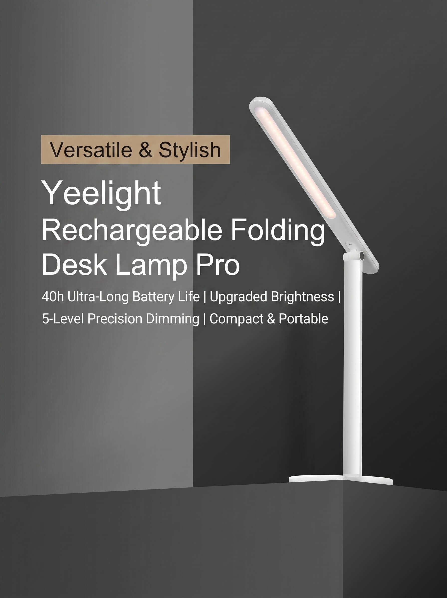 Yeelight Rechargeable Folding Table Lamp Pro