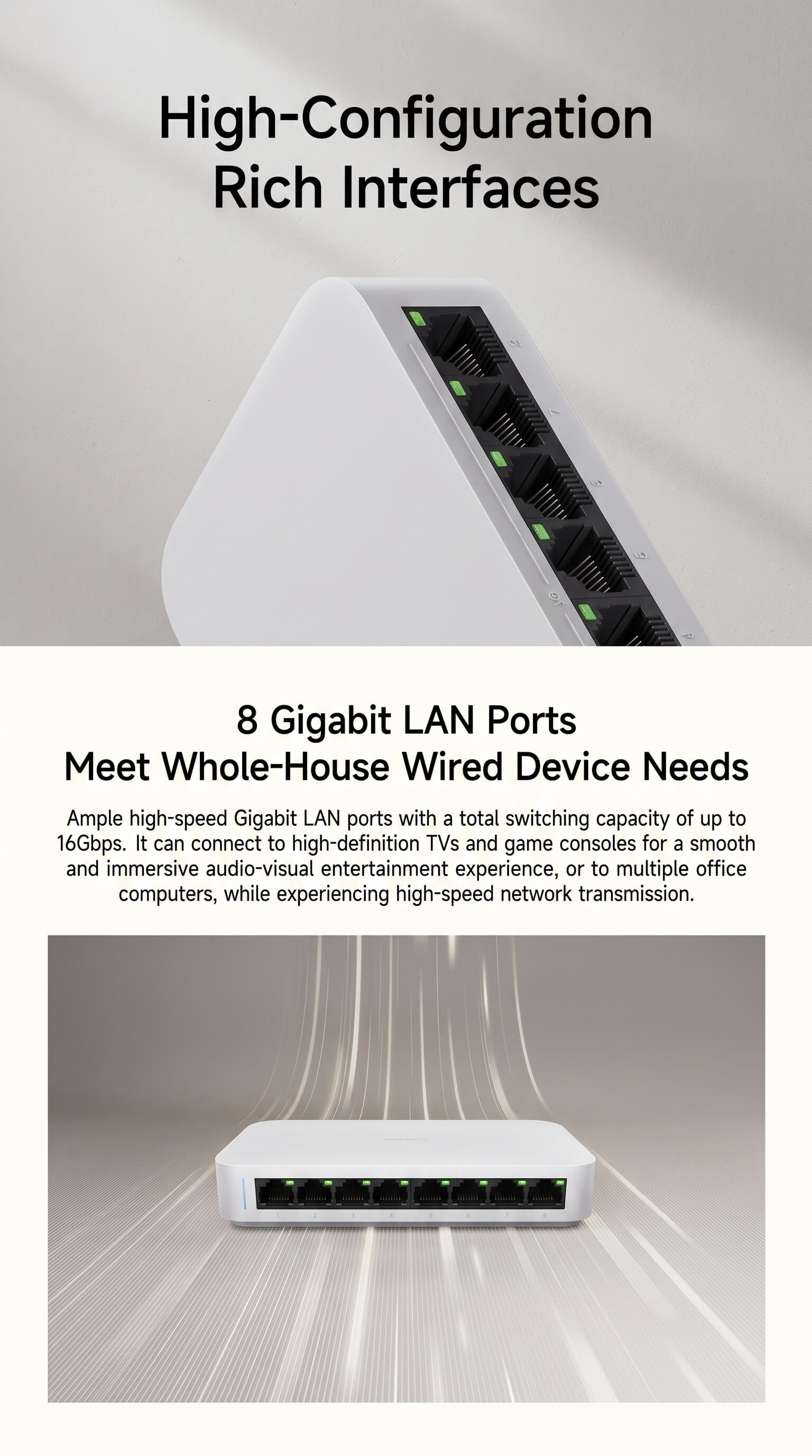 Xiaomi Gigabit Switch 8-Port