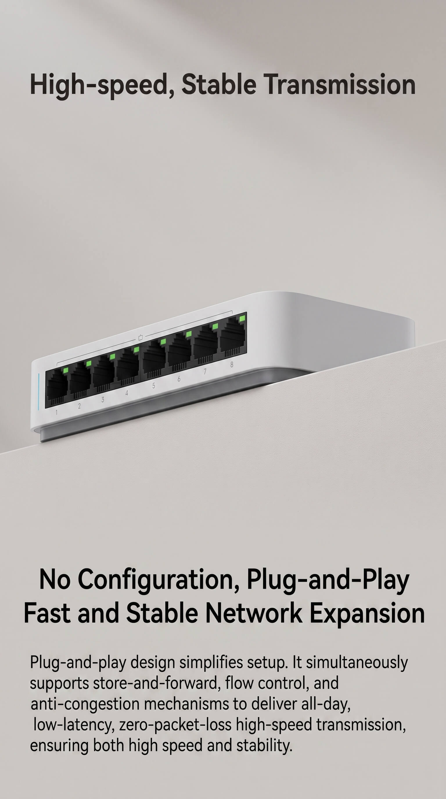 Xiaomi Gigabit Switch 8-Port