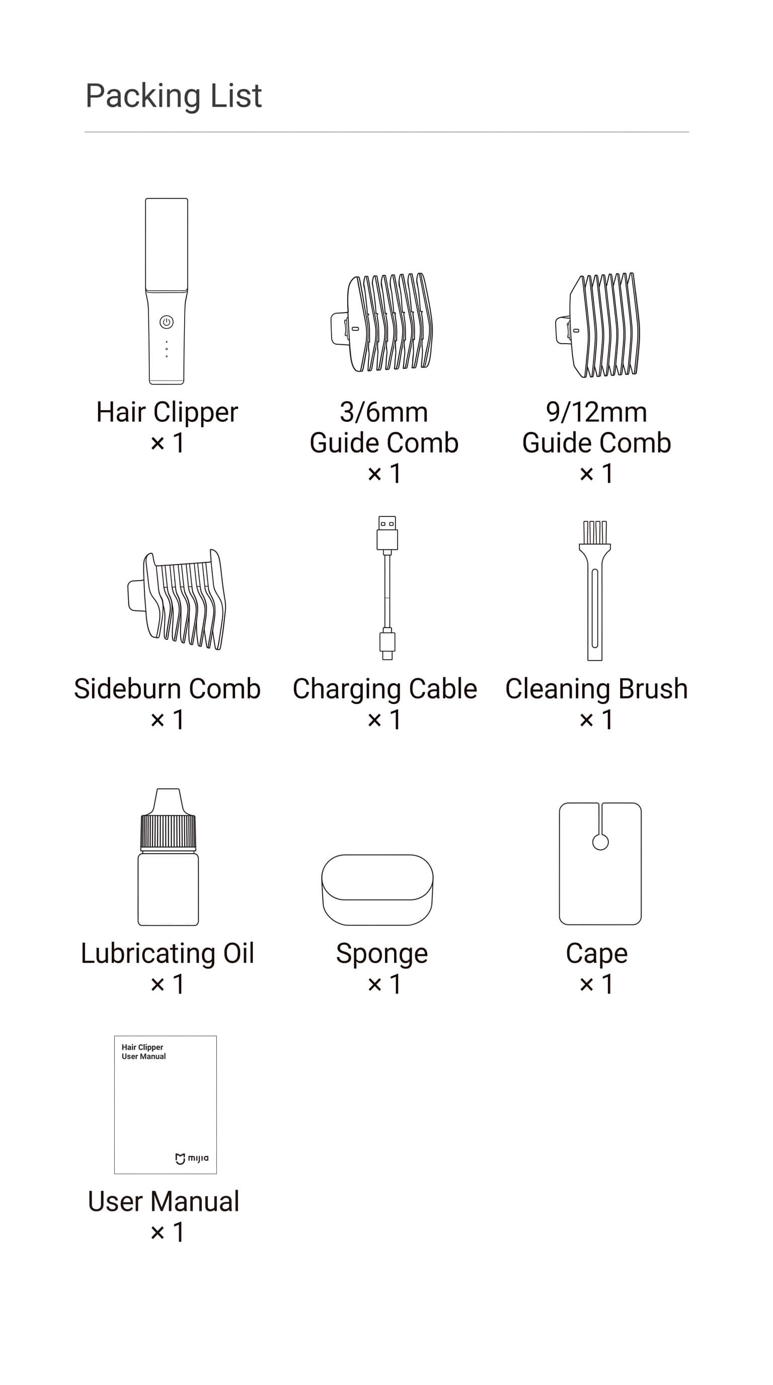 Mi Hair Clipper Children's Edition