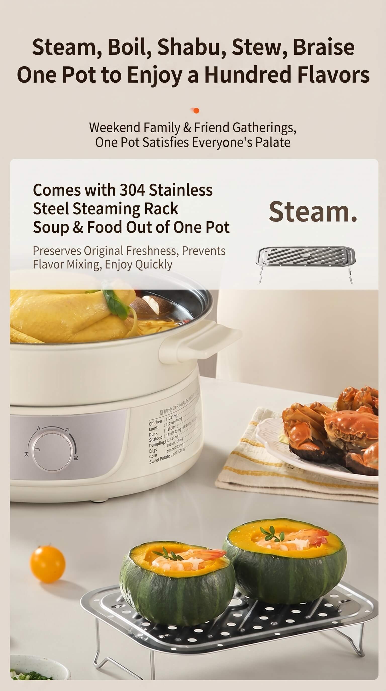 Midea Multi-functional Electric Pot