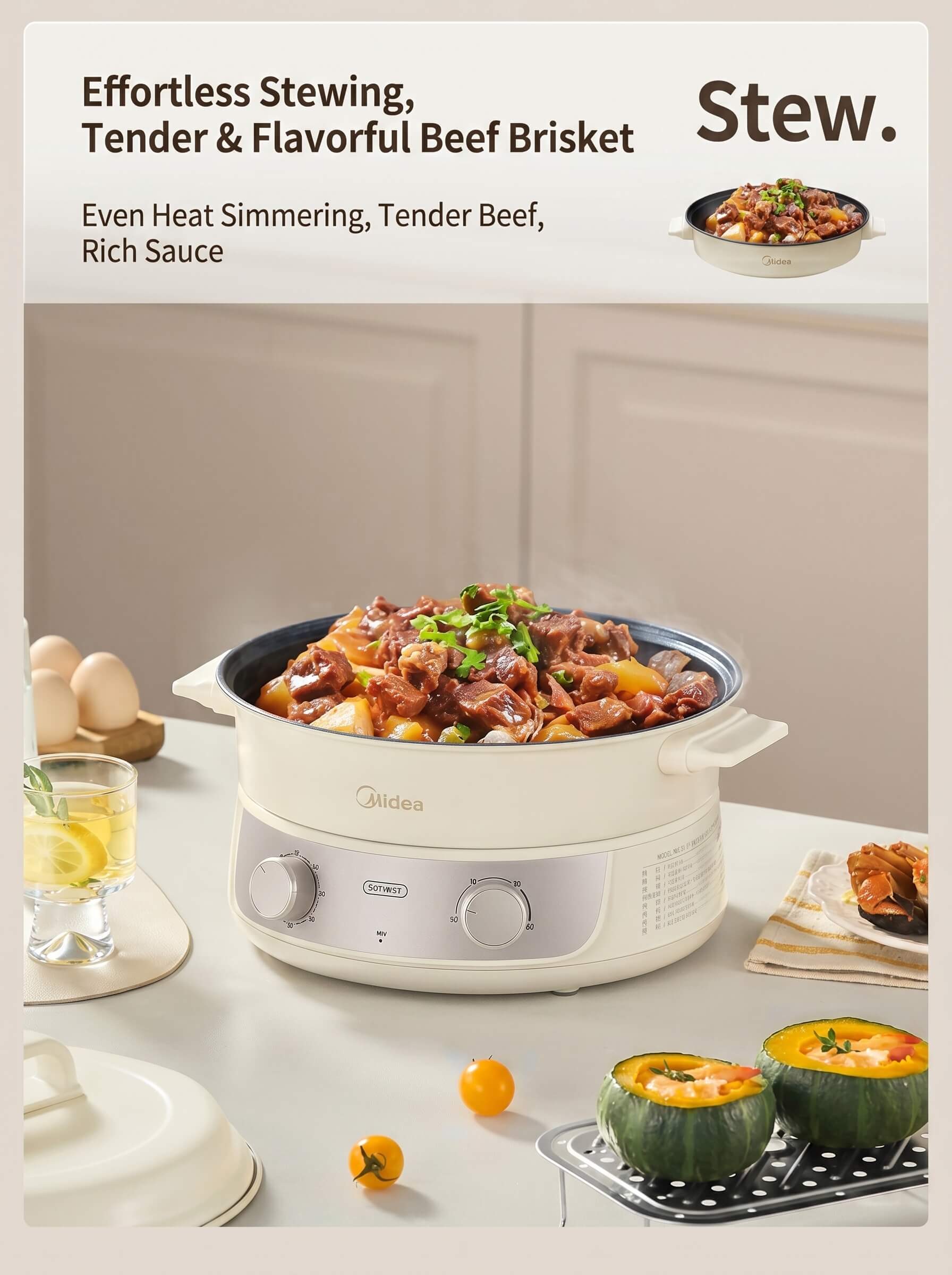 Midea Multi-functional Electric Pot