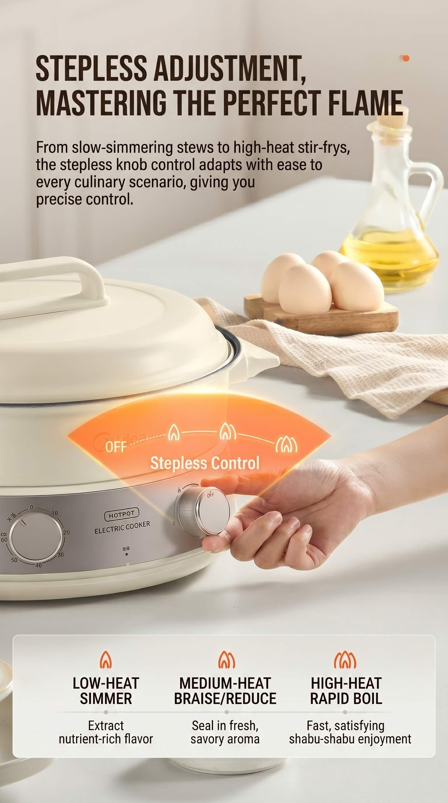 Midea Multi-functional Electric Pot