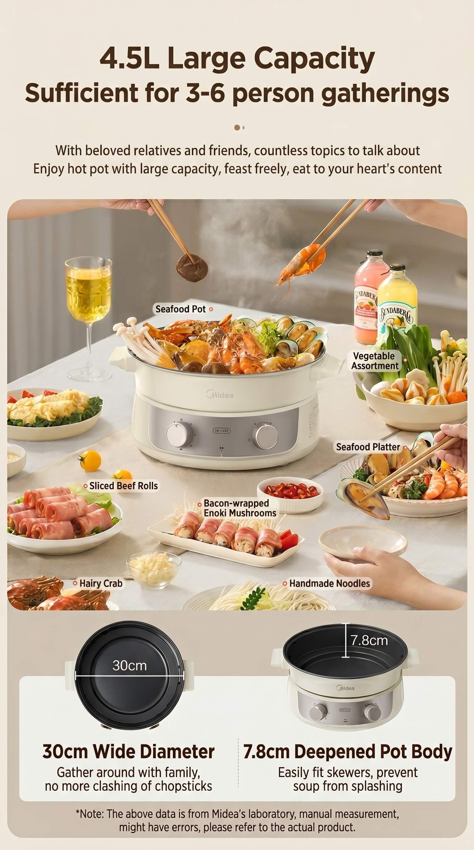 Midea Multi-functional Electric Pot
