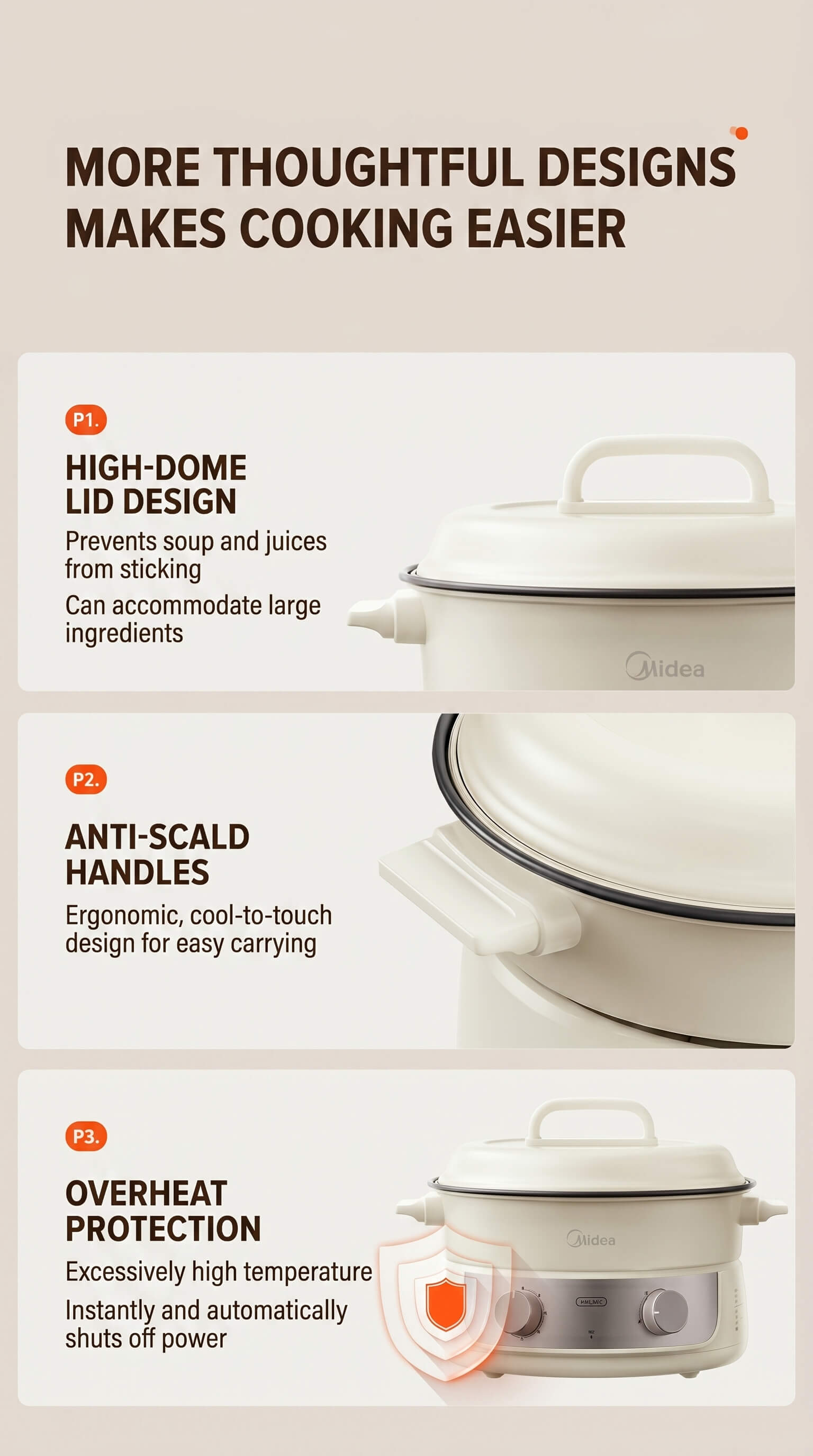 Midea Multi-functional Electric Pot