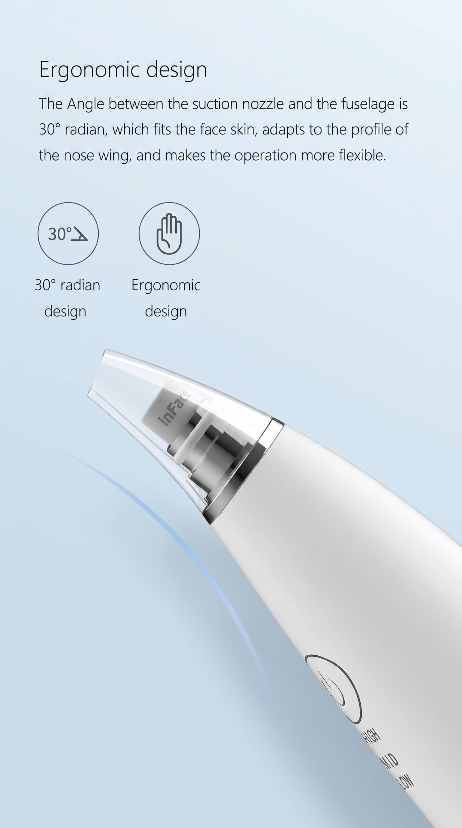inFace Electric Blackhead Remover