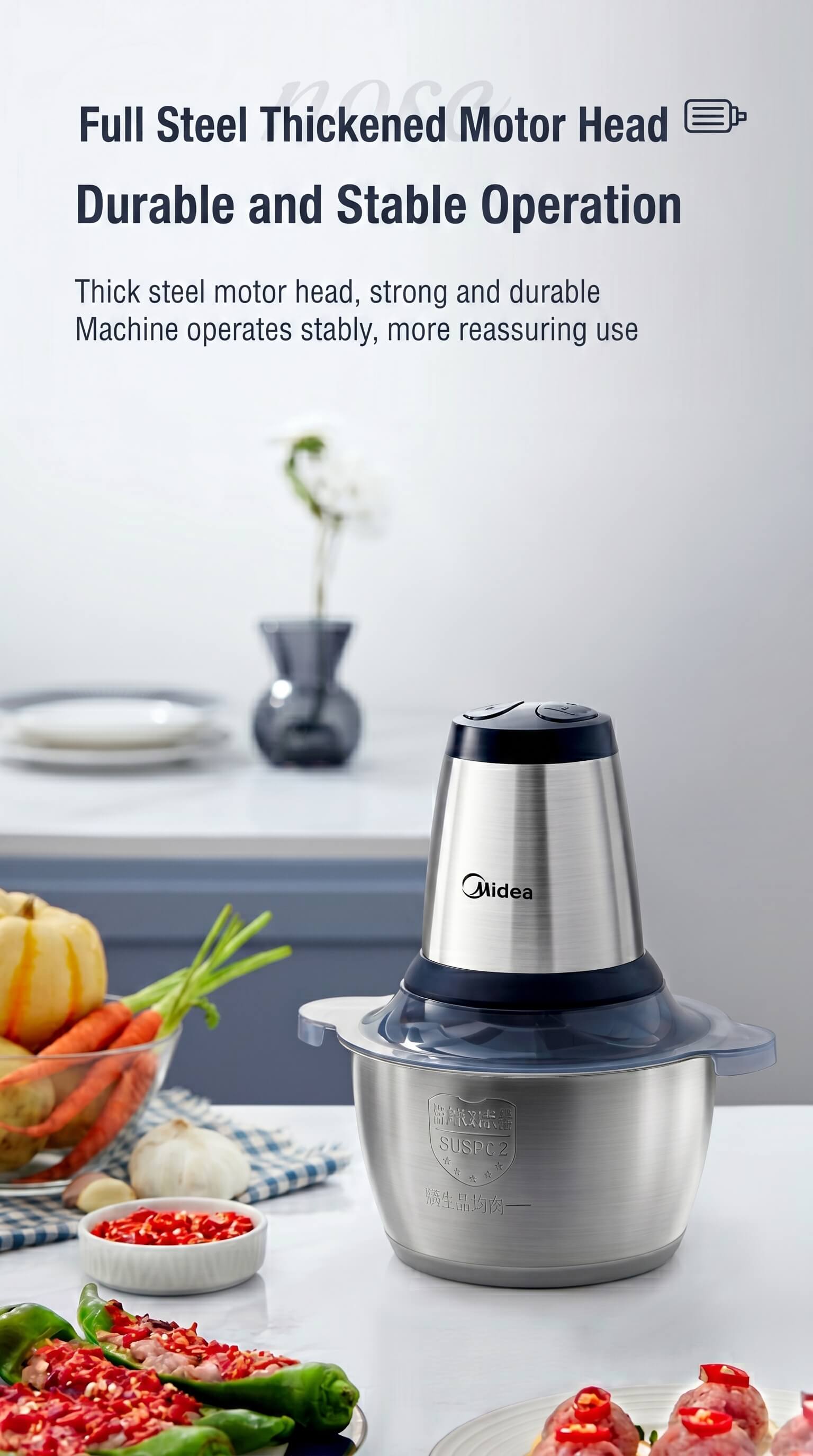 Midea Food Processor Meat Grinder