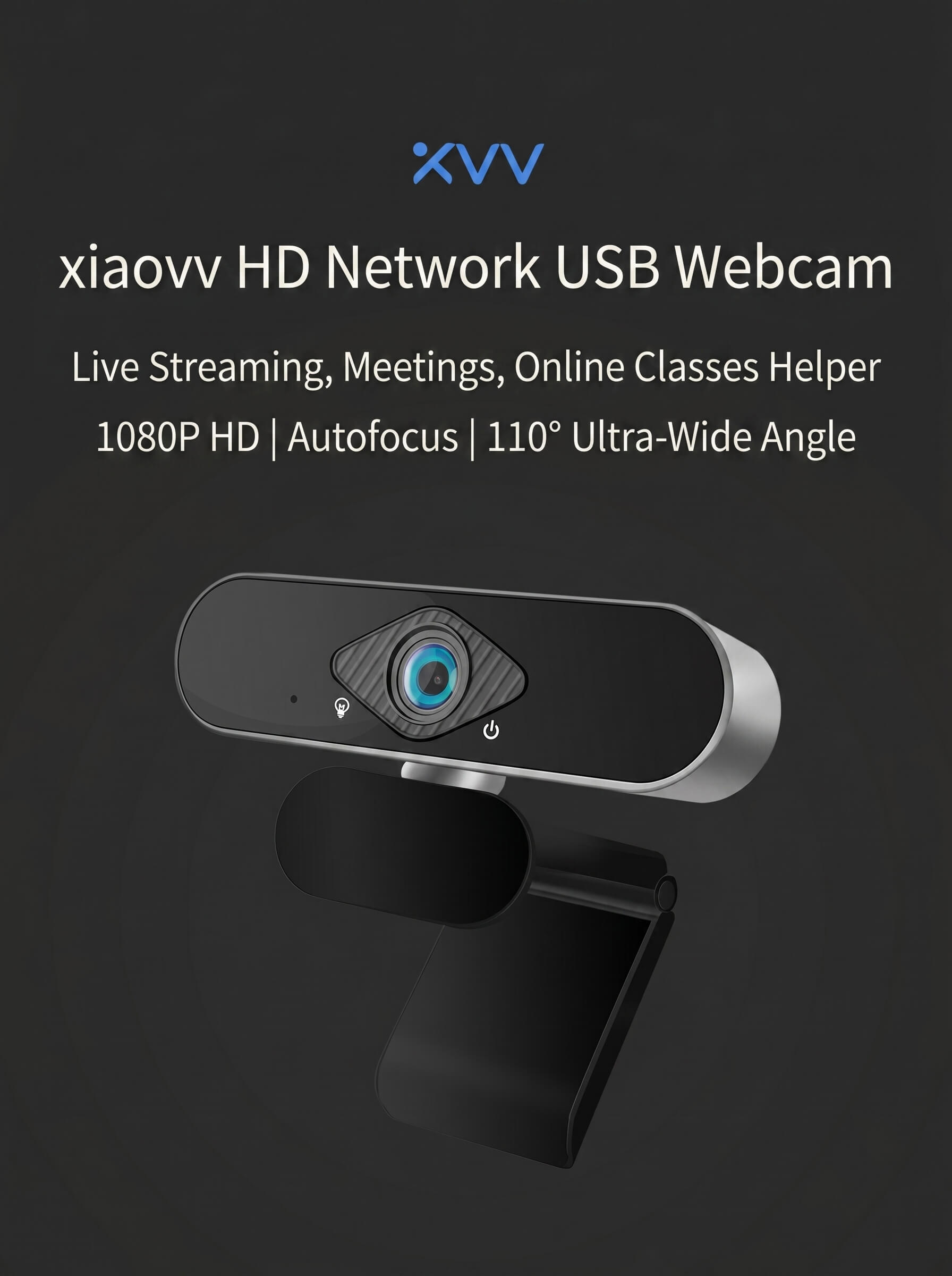 xiaovv HD Webcam USB Camera